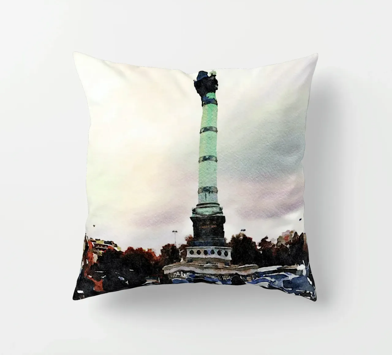 Parigi cuscino da Massimo Frascogna