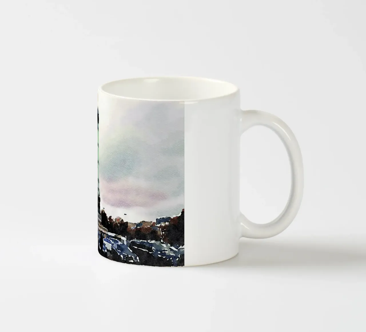 Parigi tazza in ceramica da Massimo Frascogna