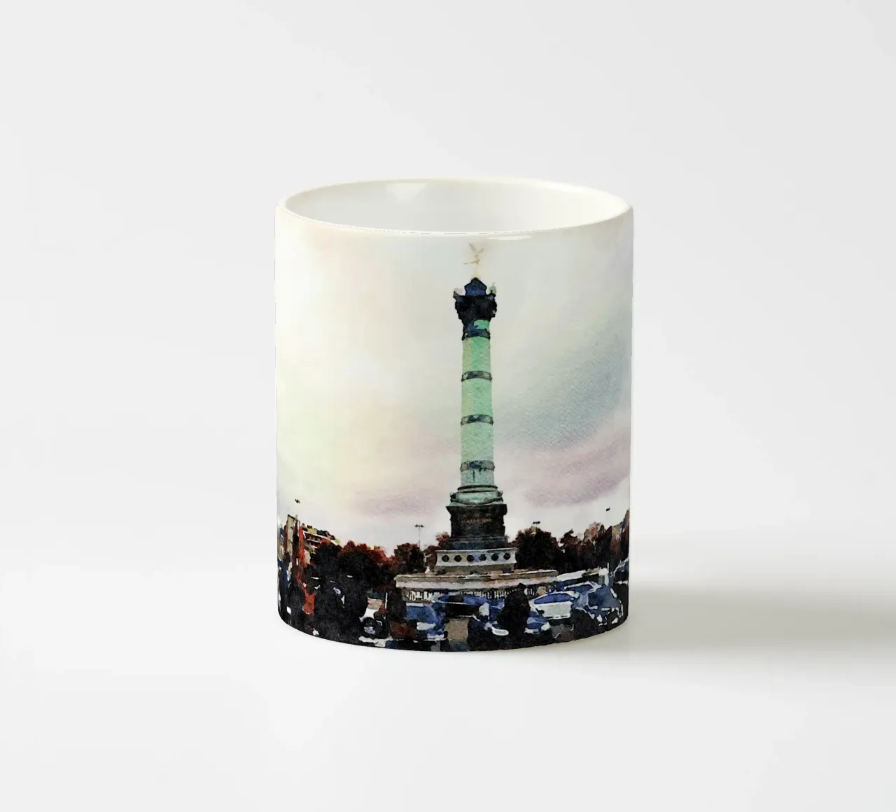 Parigi tazza in ceramica da Massimo Frascogna