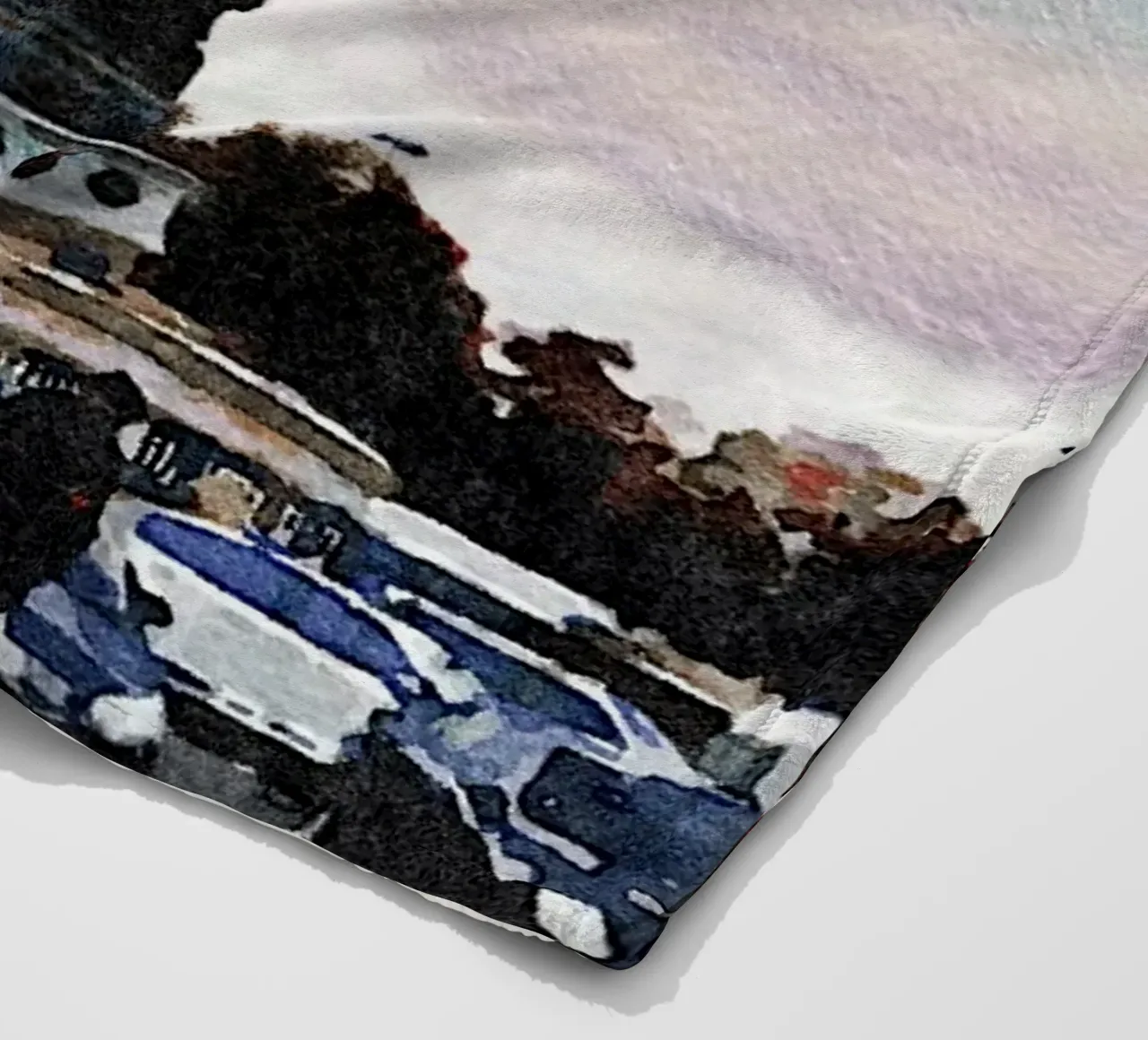 Parigi coperta in pile da Massimo Frascogna
