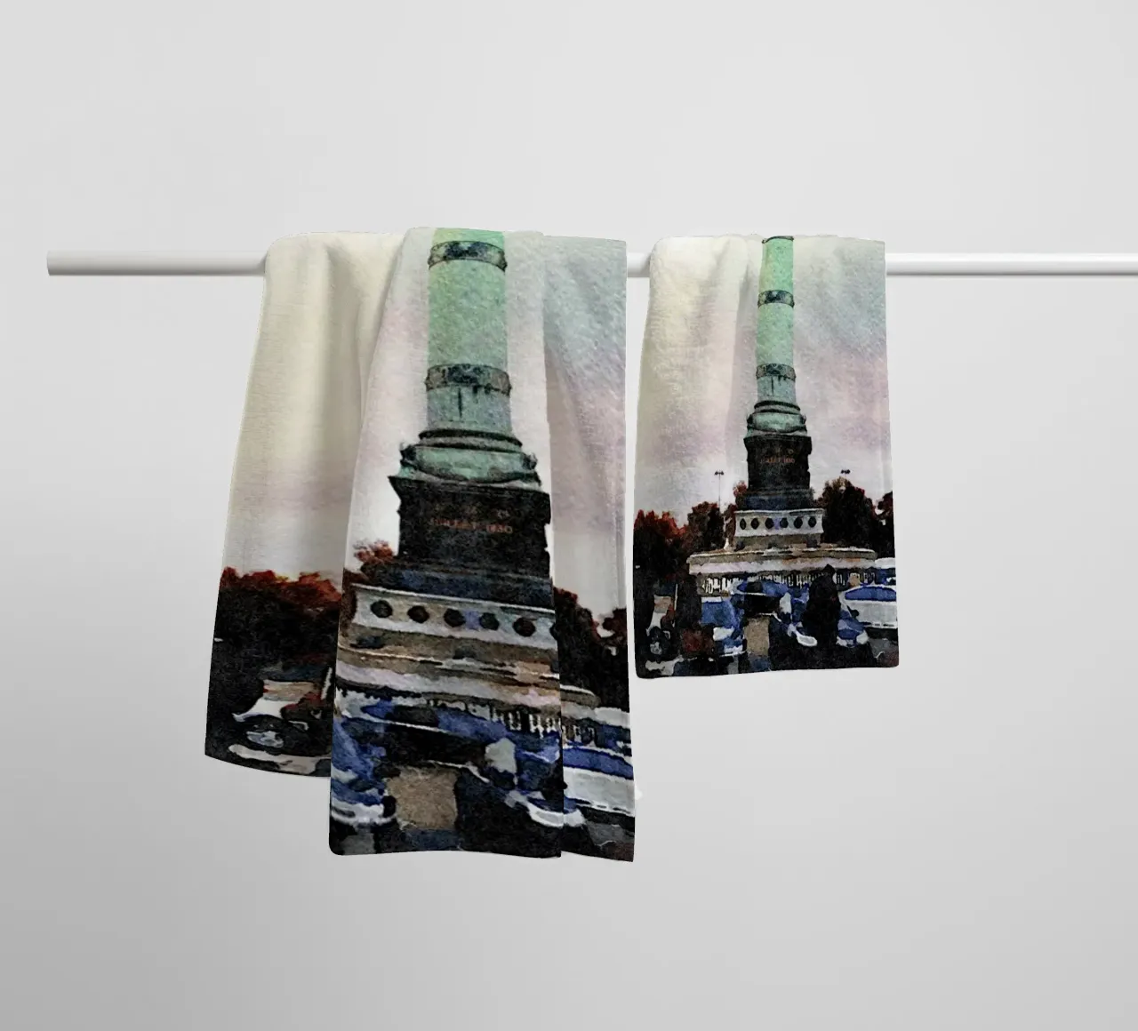 Parigi asciugamano da bagno da Massimo Frascogna