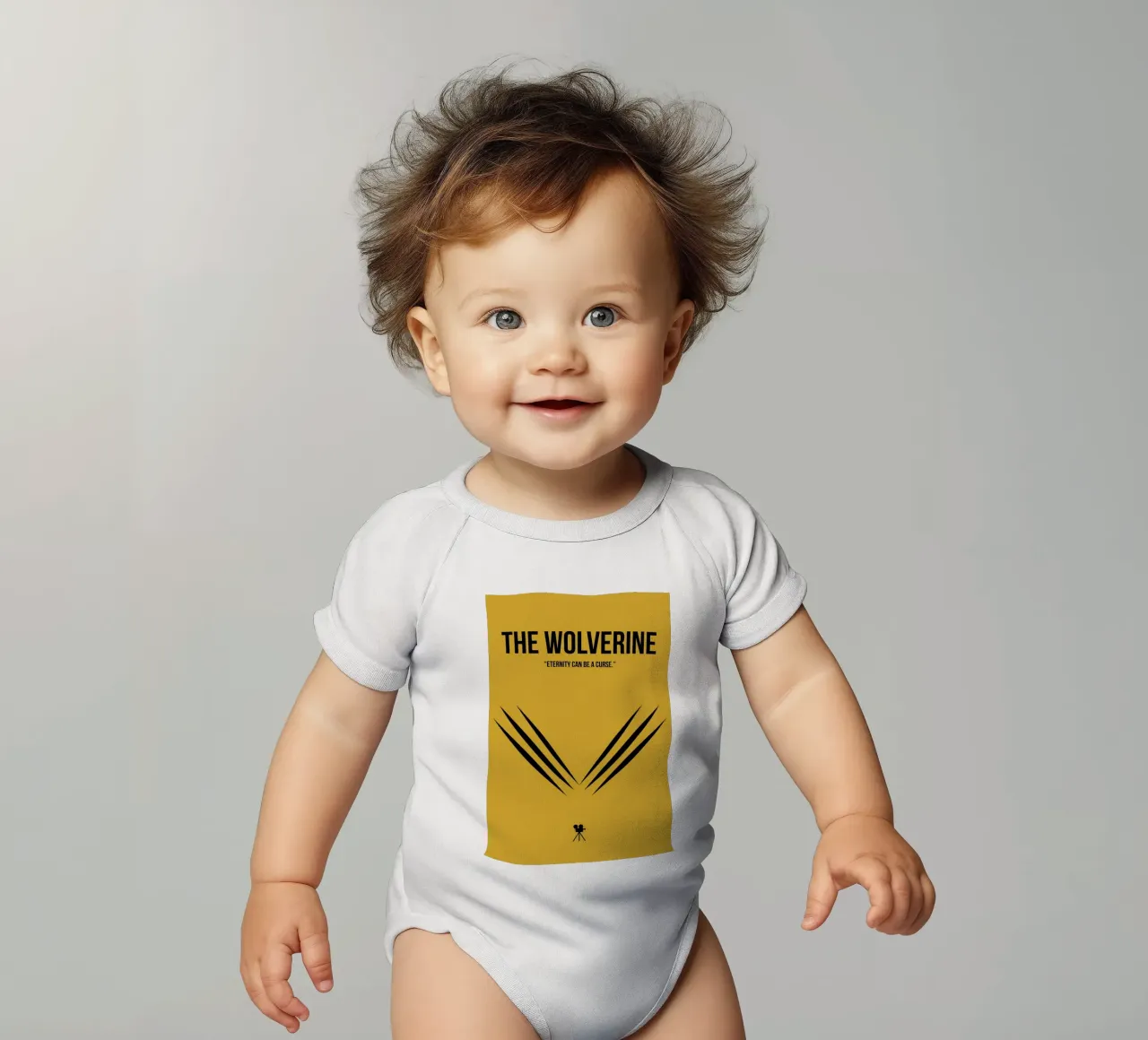 The Wolverine body neonato maniche corte da Naxart