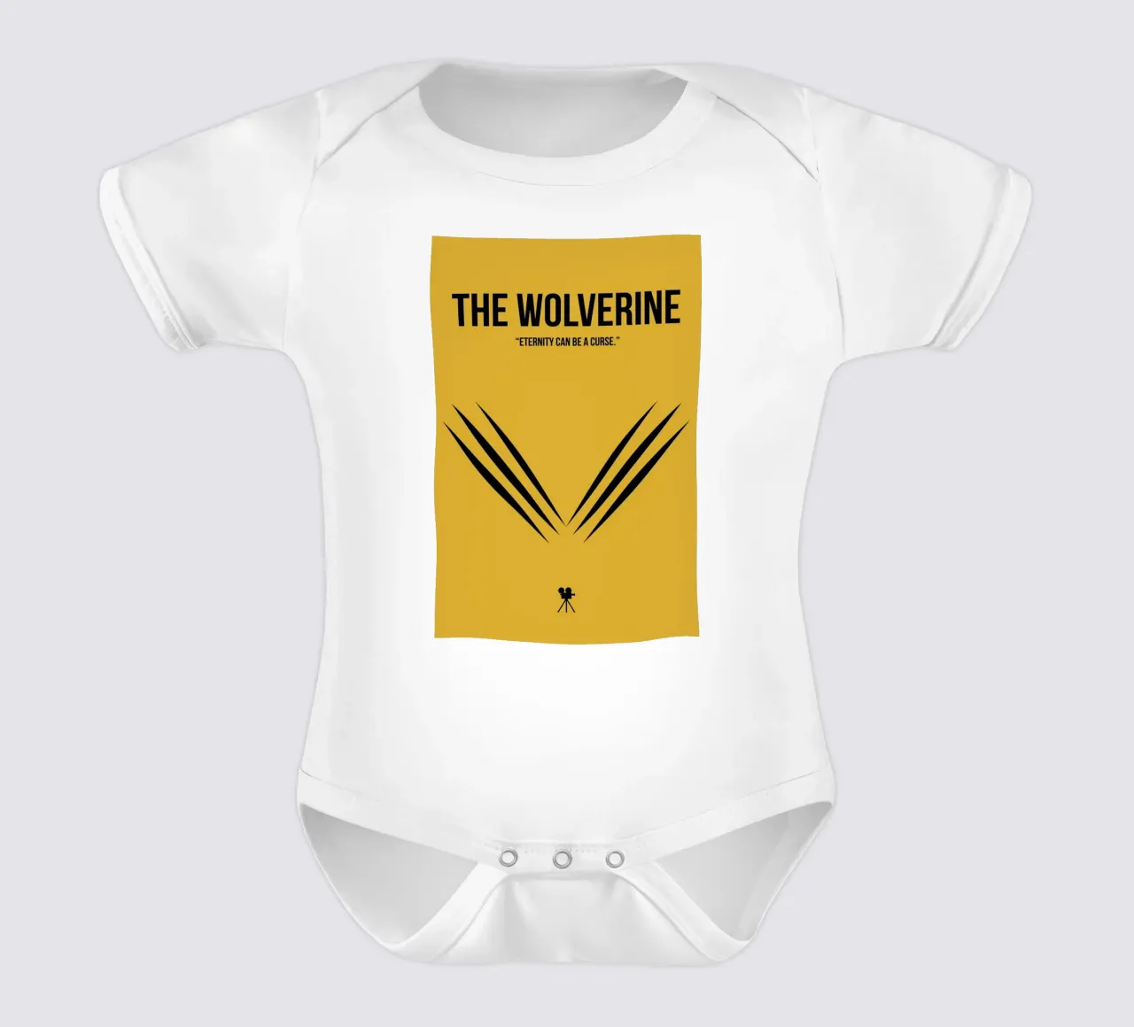 The Wolverine body neonato maniche corte da Naxart