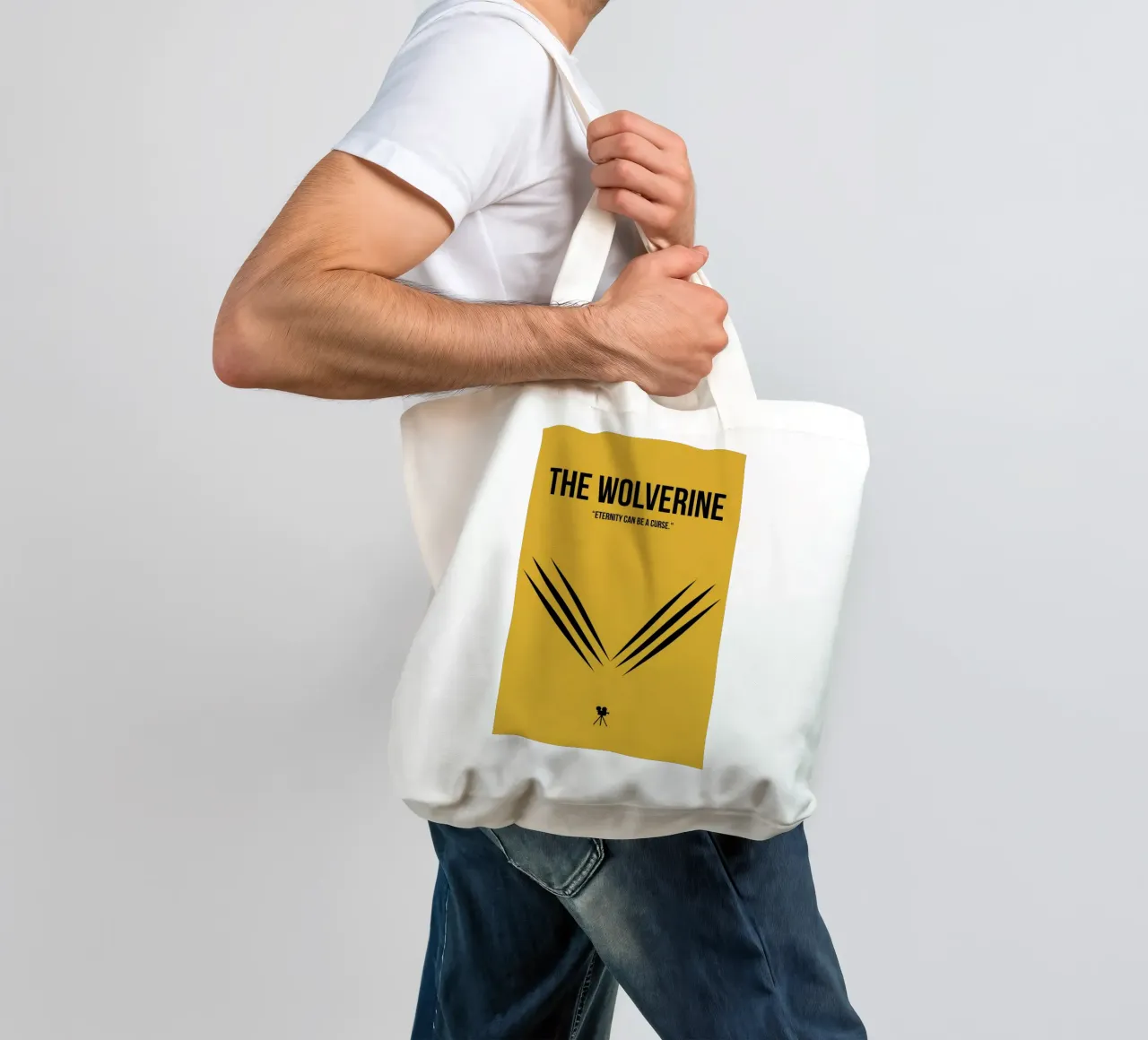 The Wolverine borsa in juta da Naxart