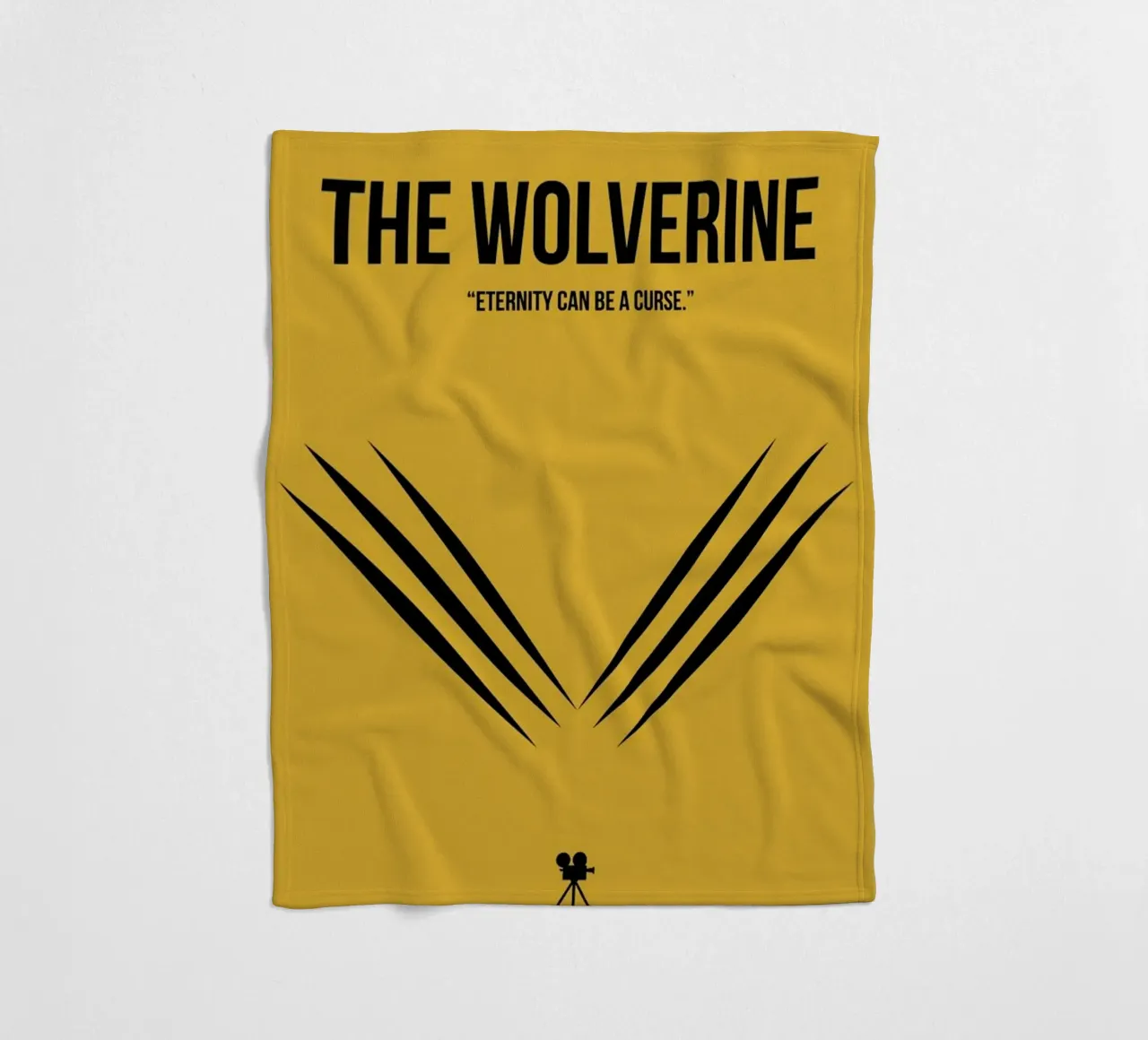 The Wolverine coperta in pile da Naxart