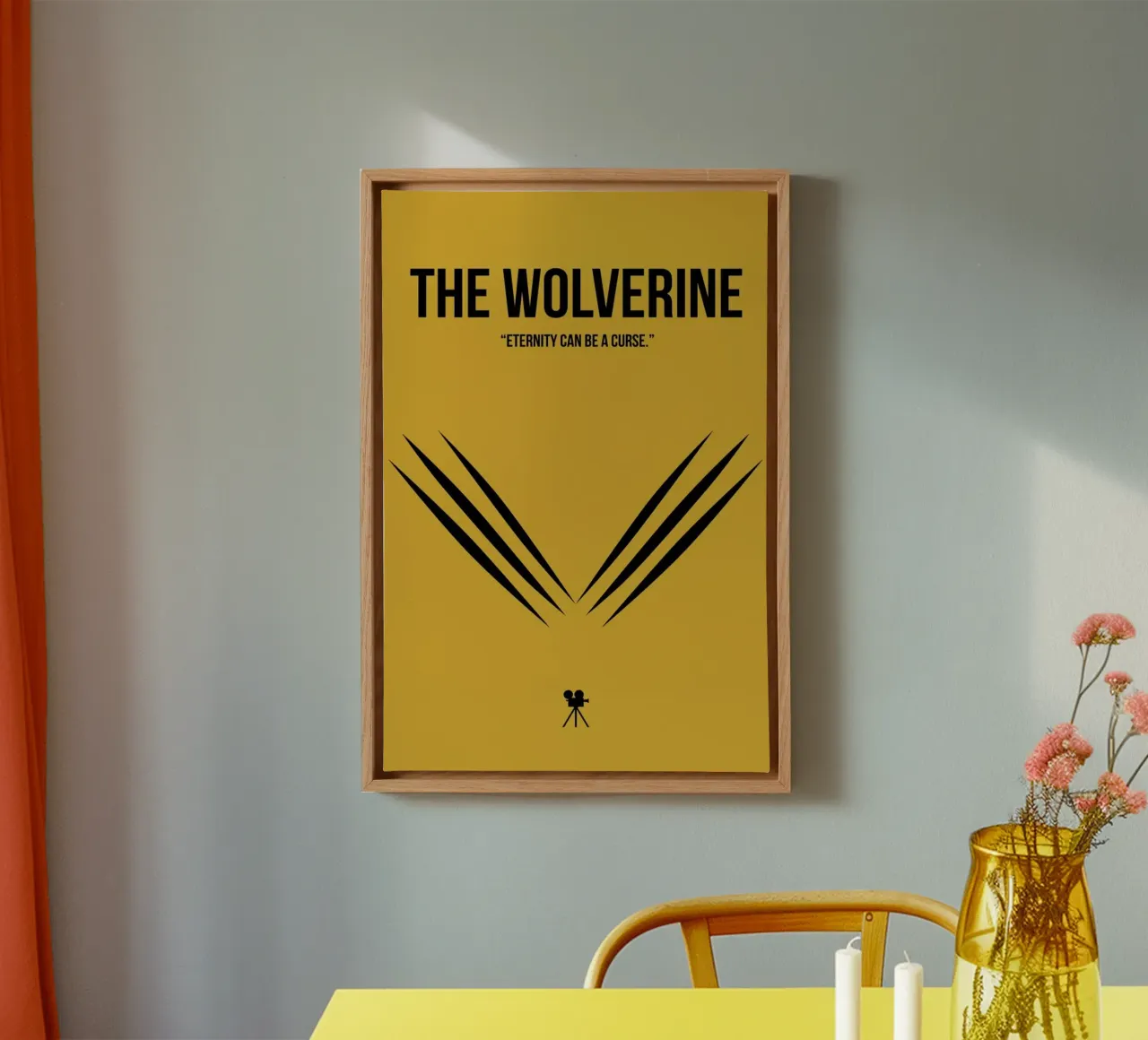 The Wolverine tela con Cornice a cassetta da Naxart
