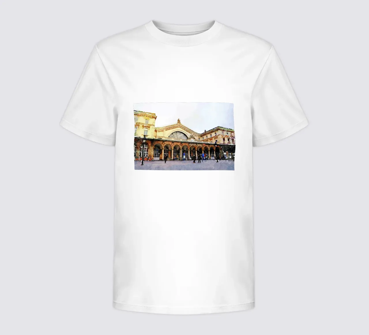 Paris kids t-shirt by Massimo Frascogna