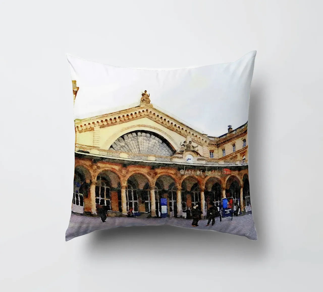 Parigi cuscino da Massimo Frascogna