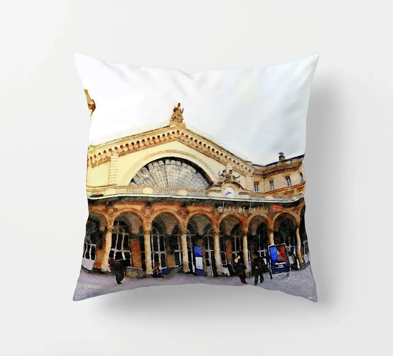 Parigi cuscino da Massimo Frascogna