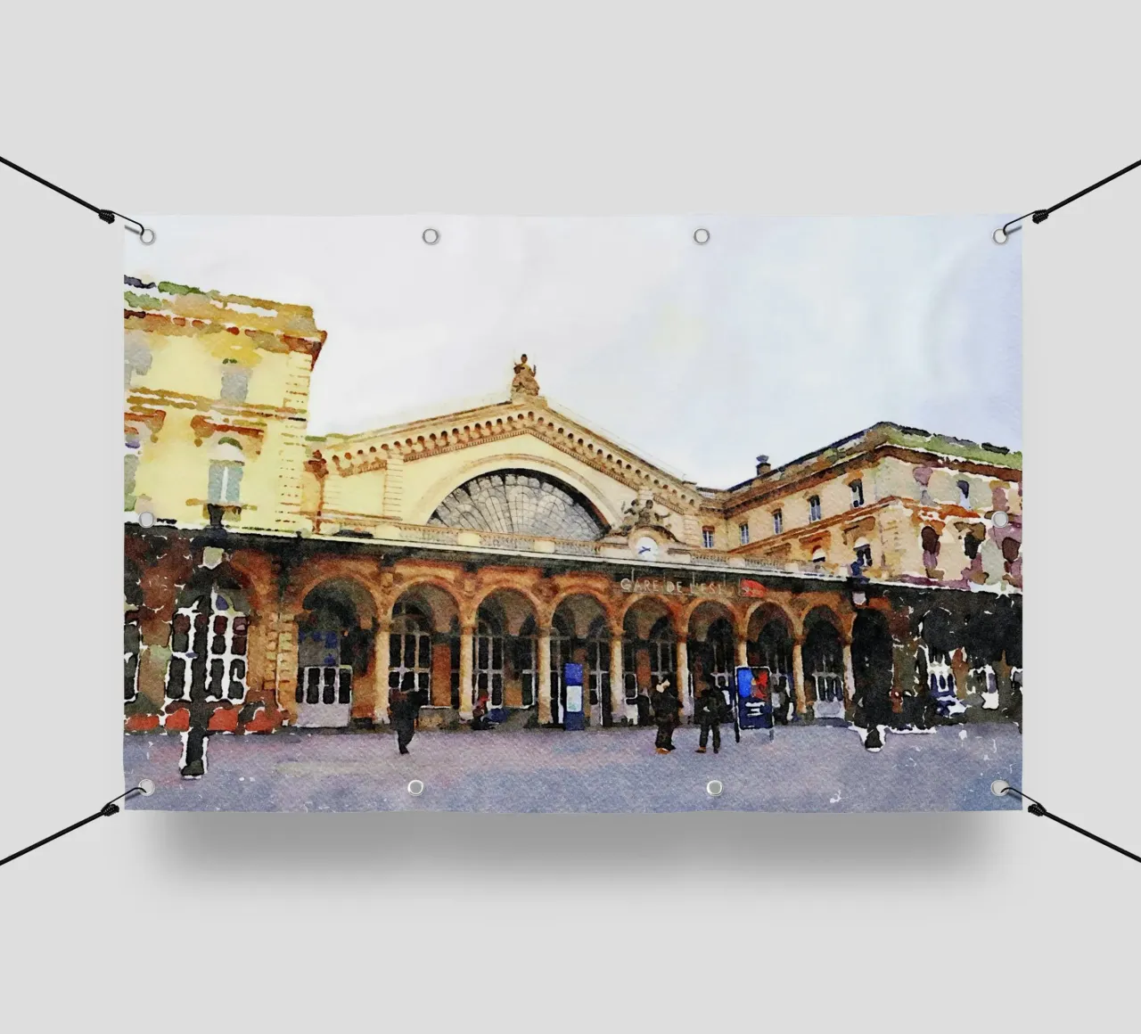 Parigi telo in pvc da Massimo Frascogna