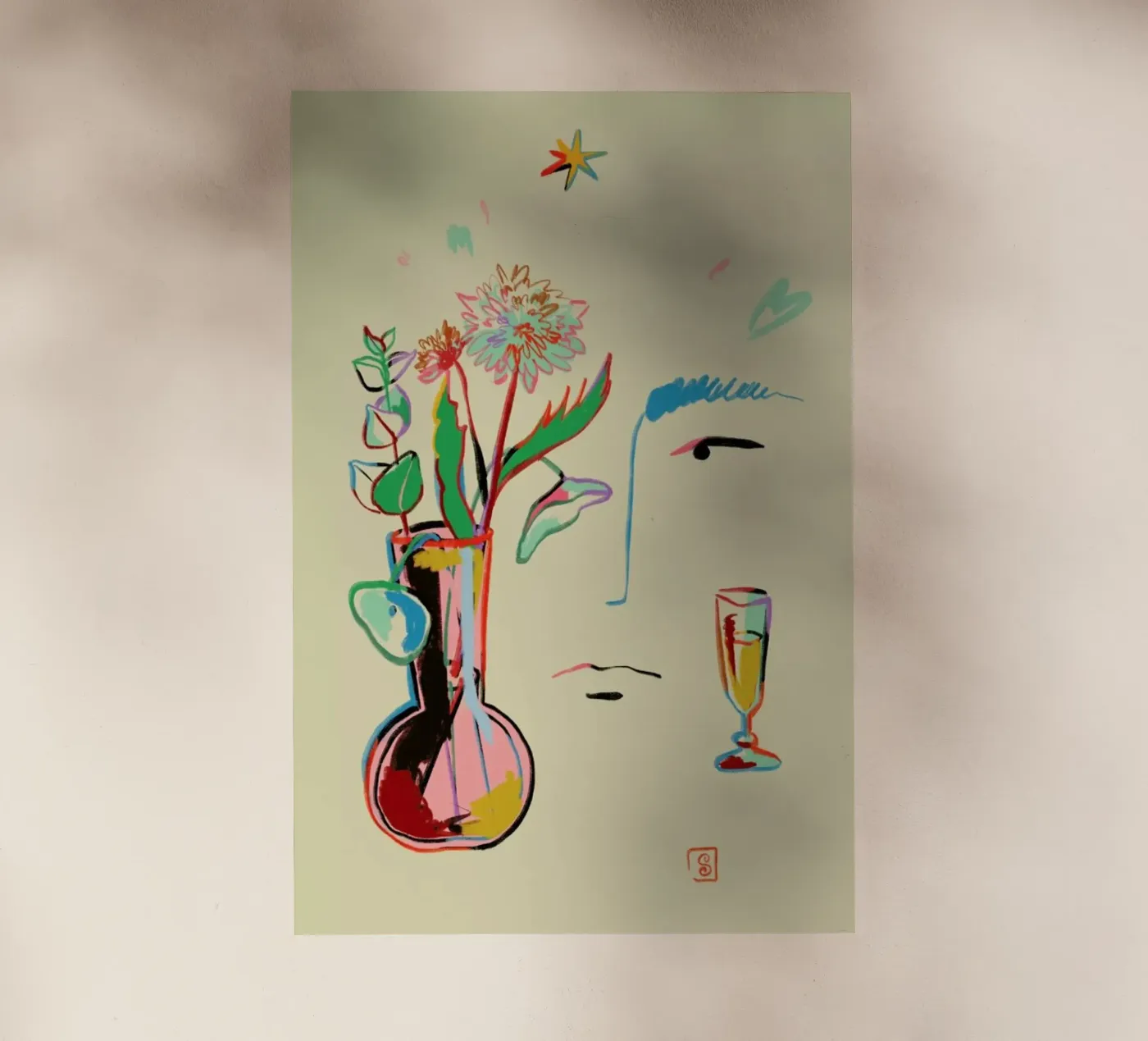 Make A Wish pellicola backlit da Sandra Poliakov