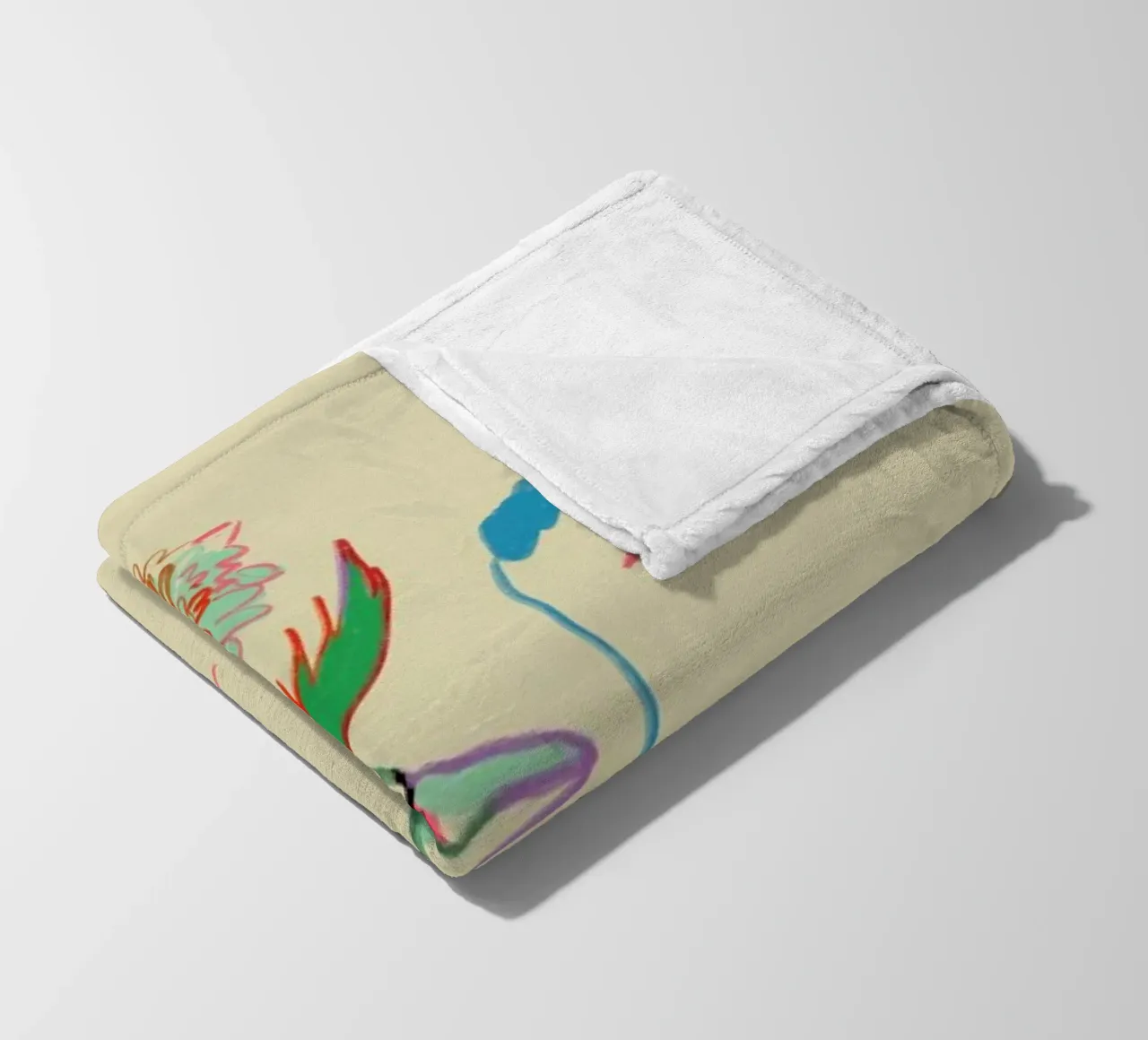 Make A Wish coperta in pile da Sandra Poliakov