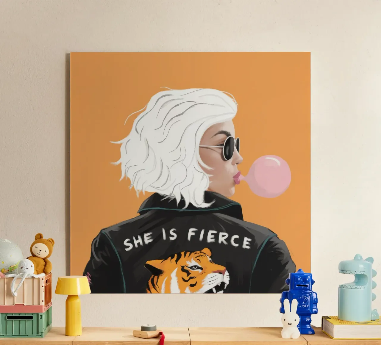 Chic ribelle e feroce plexiglass da Arcane Shade