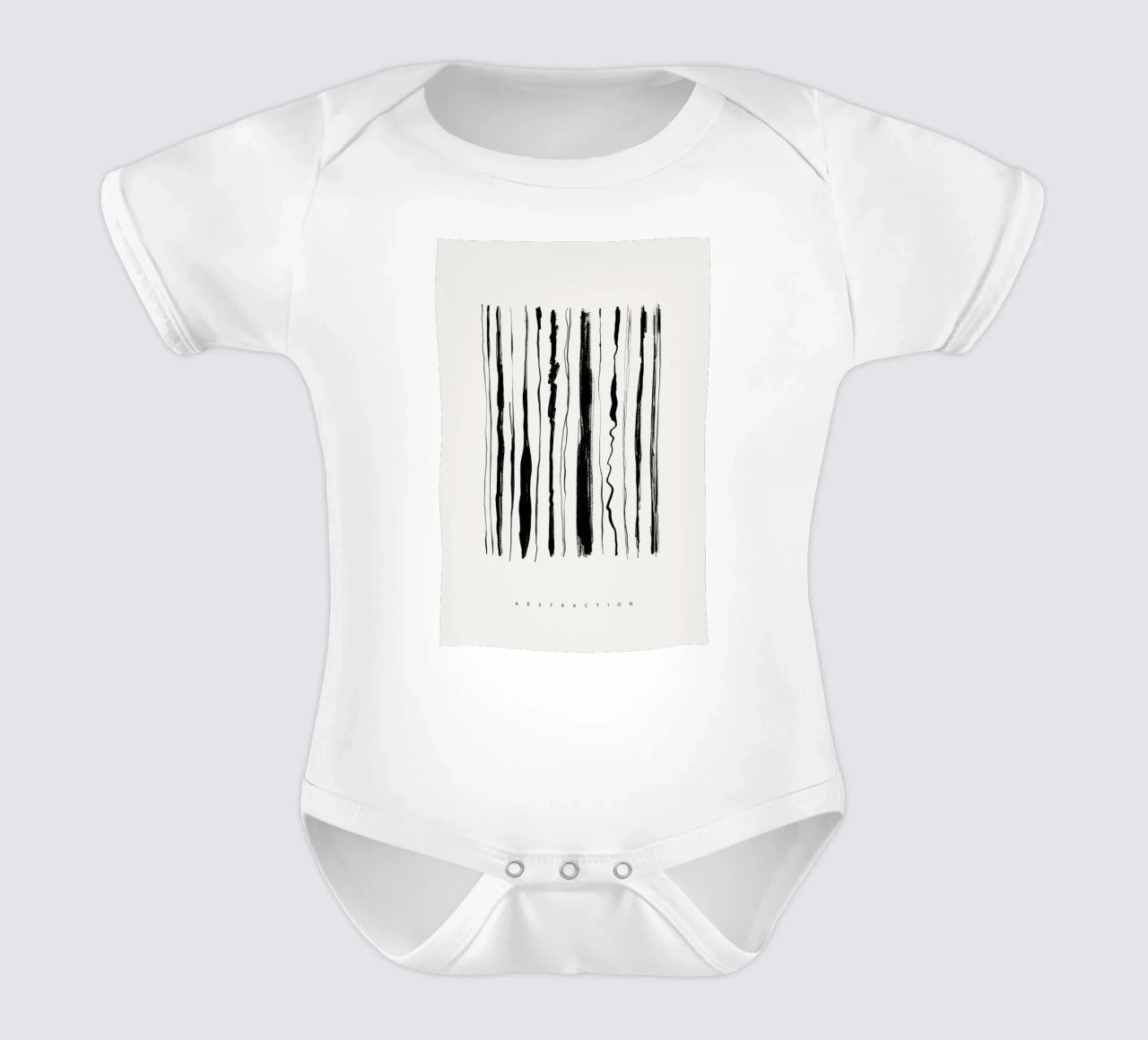 Abstraction 2 body neonato maniche corte da Graphite
