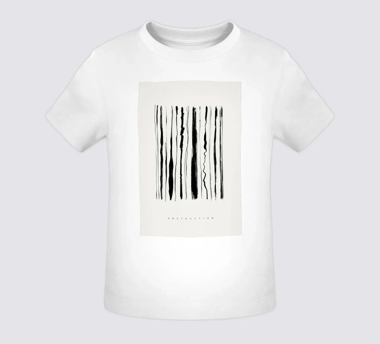 Abstraction 2 baby t-shirt van Graphite