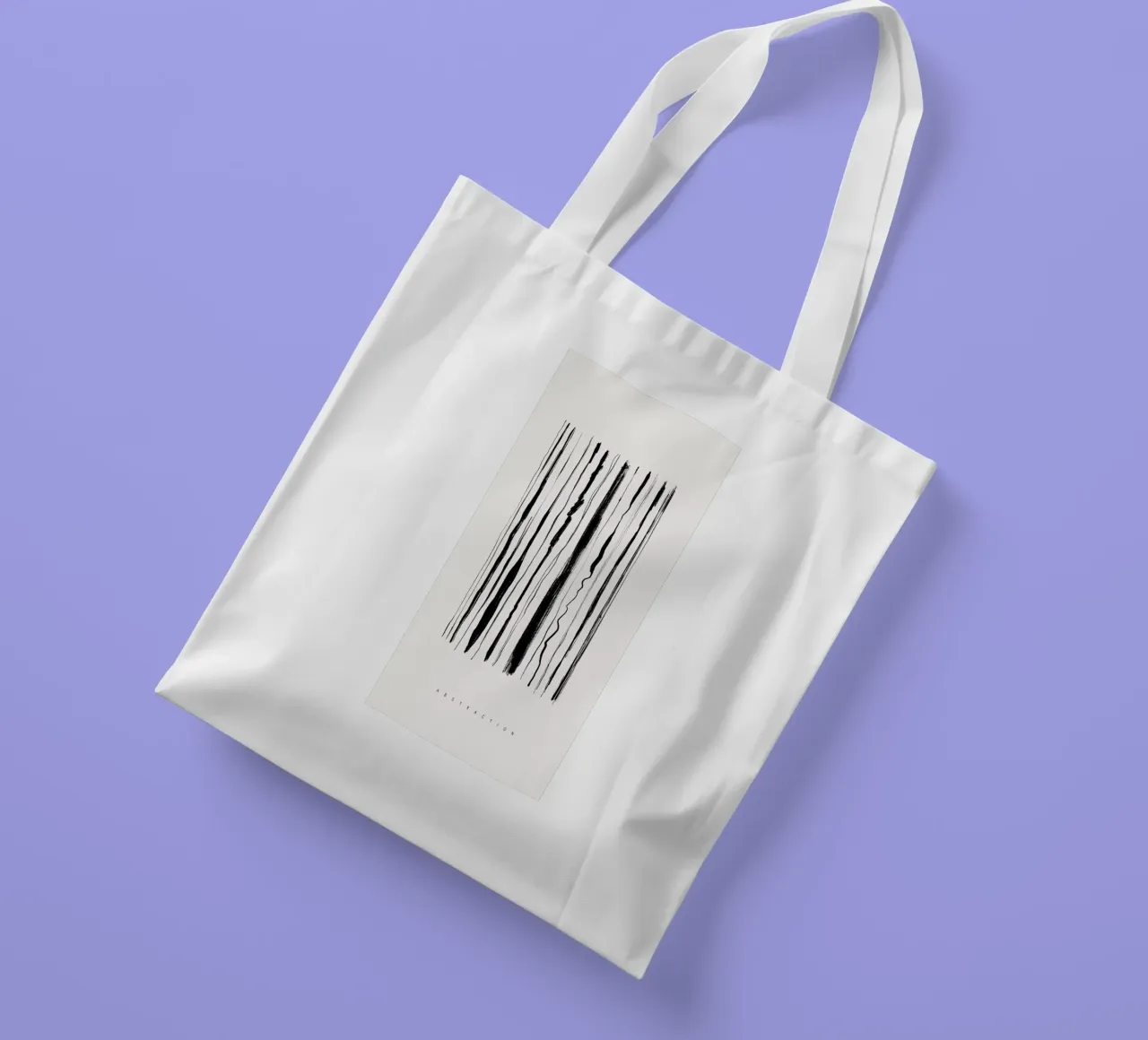 Abstraction 2 borsa in juta da Graphite