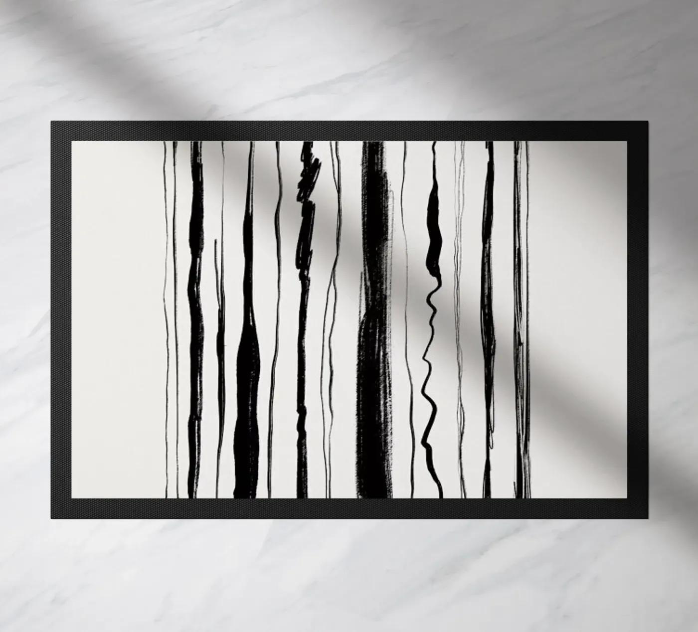 Abstraction 2 doormat by Graphite
