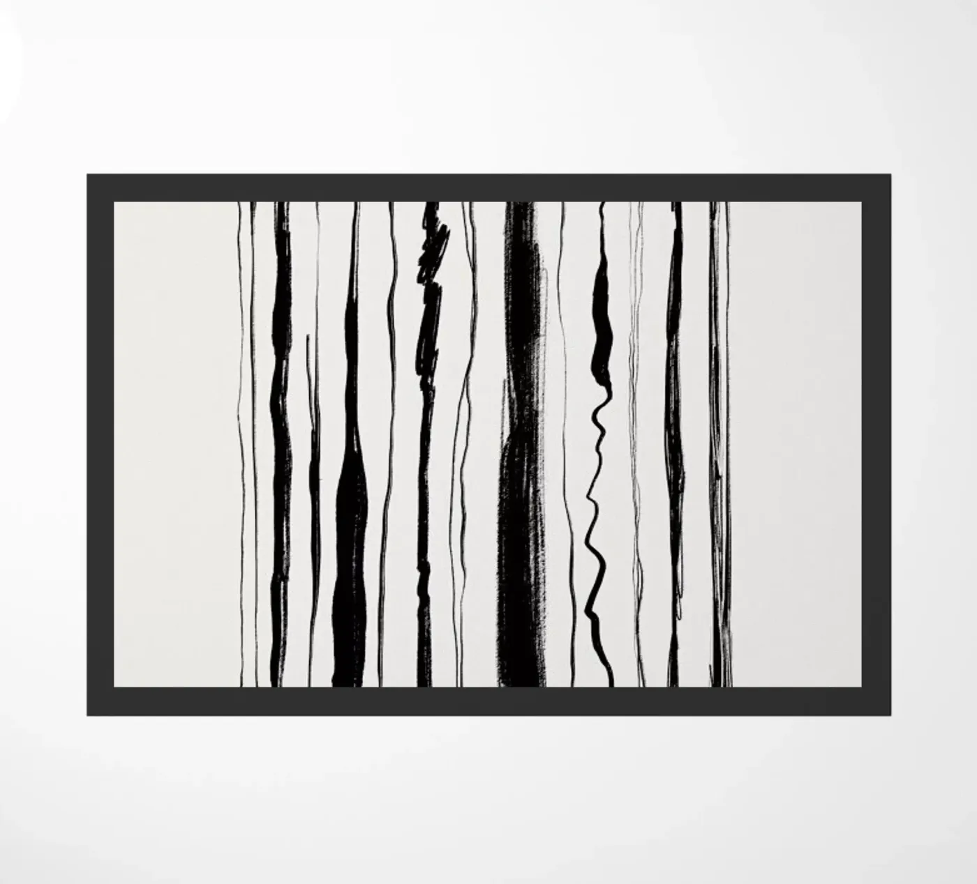 Abstraction 2 doormat by Graphite