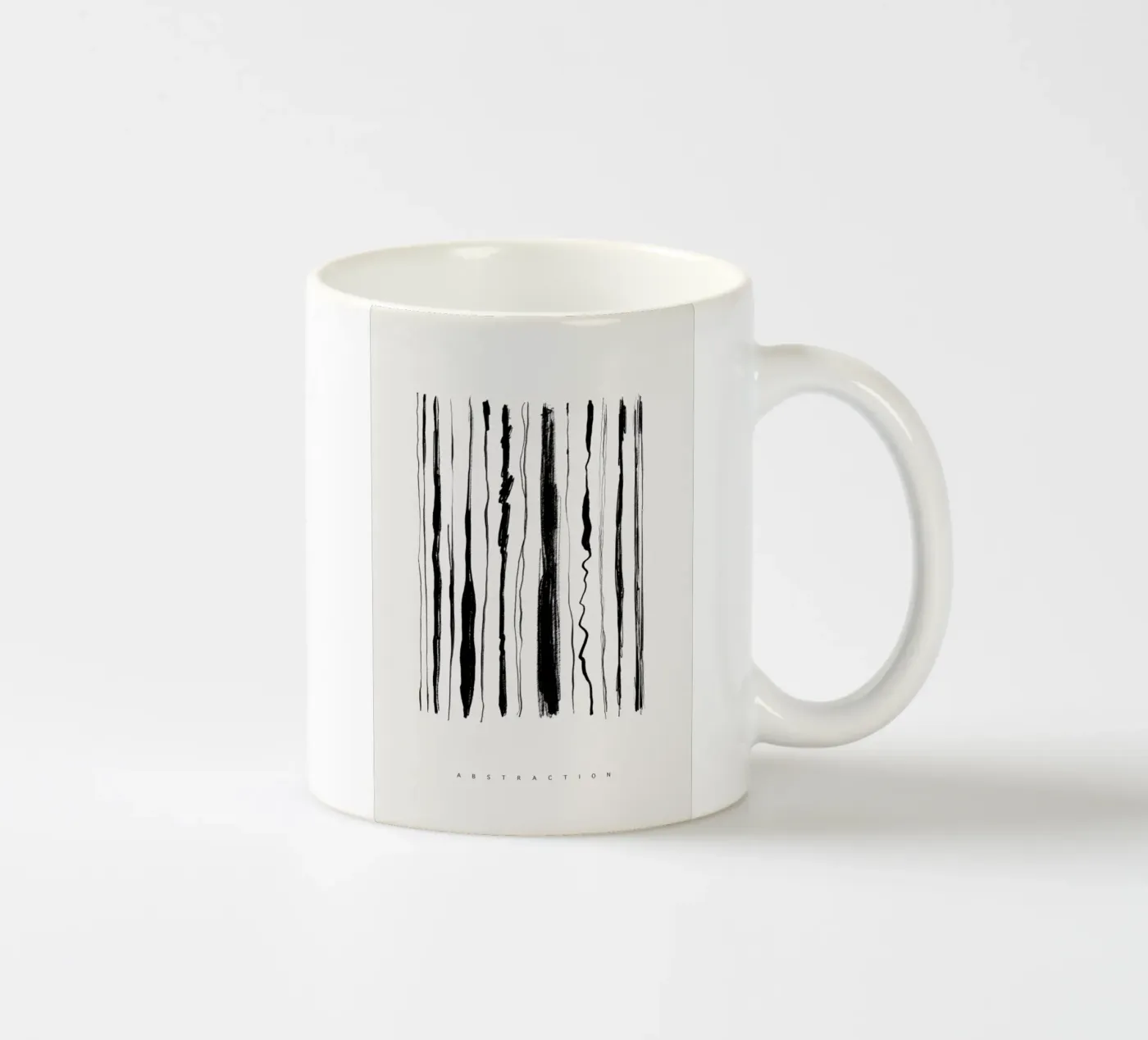 Abstraction 2 ceramic mug by Graphite