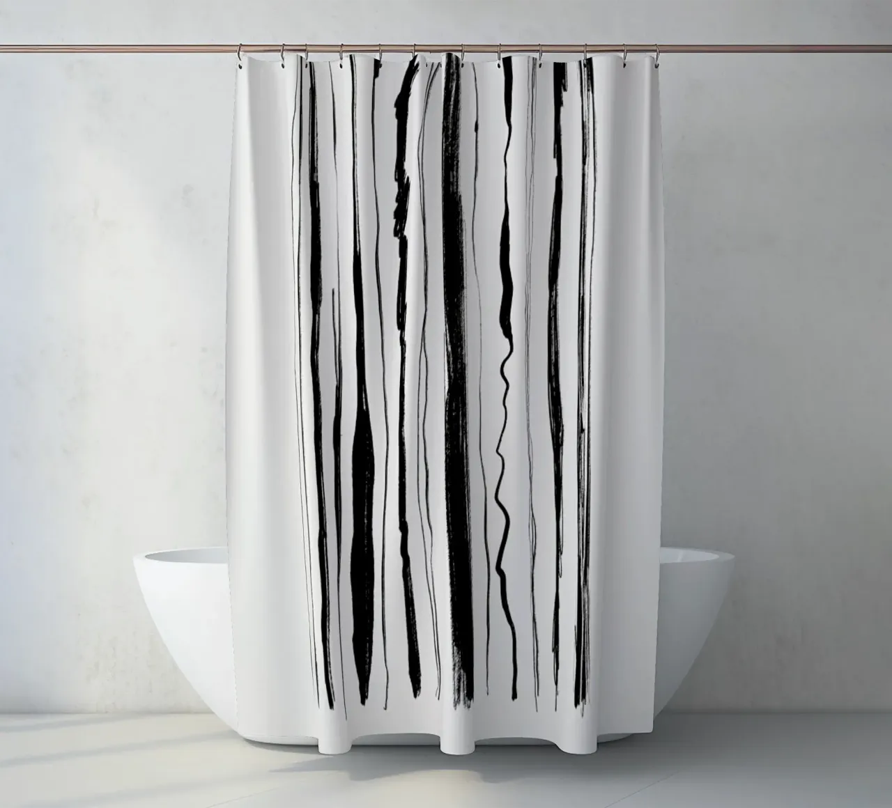 Abstraction 2 tenda da doccia da Graphite