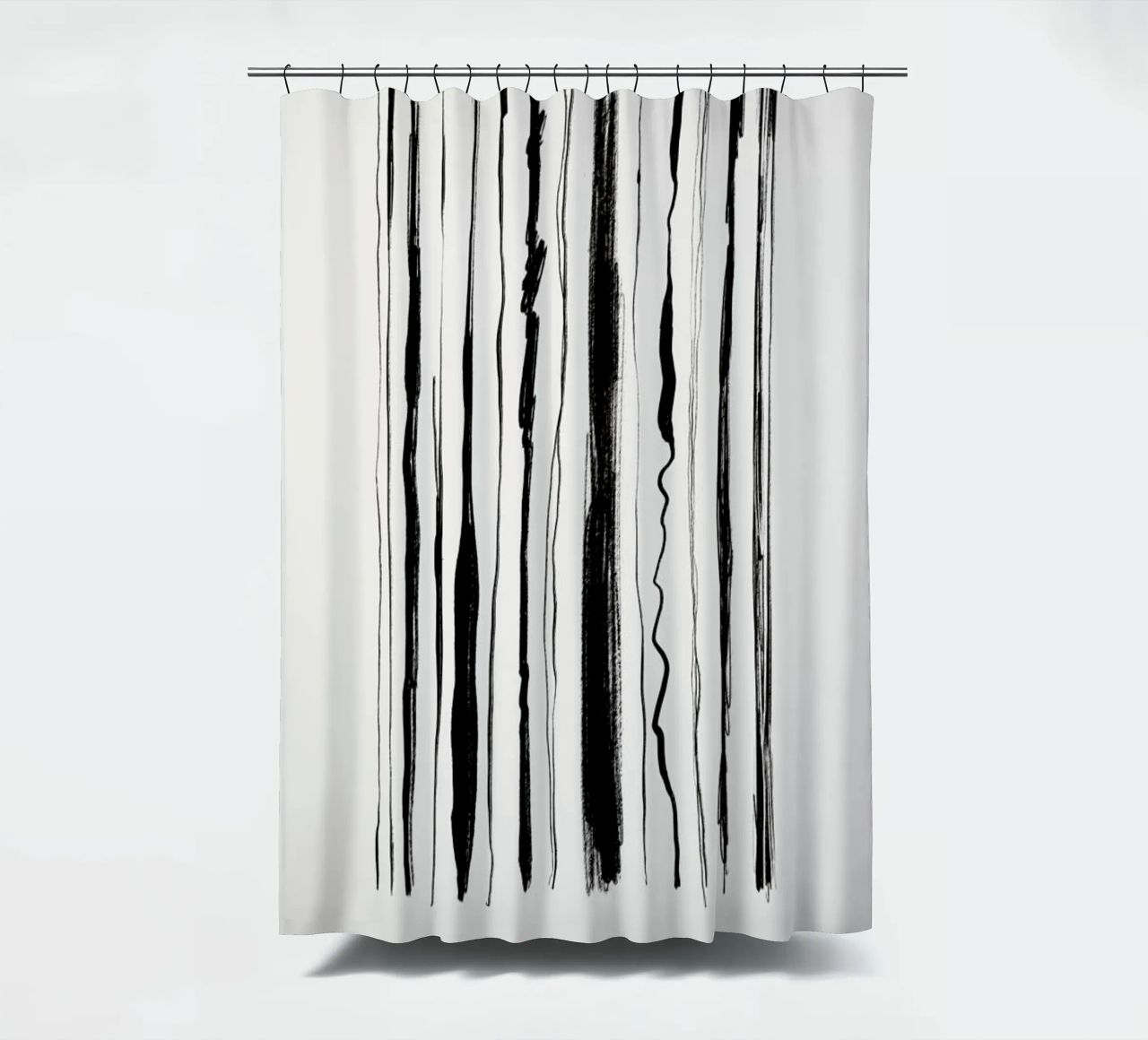 Abstraction 2 Duschvorhang von Graphite