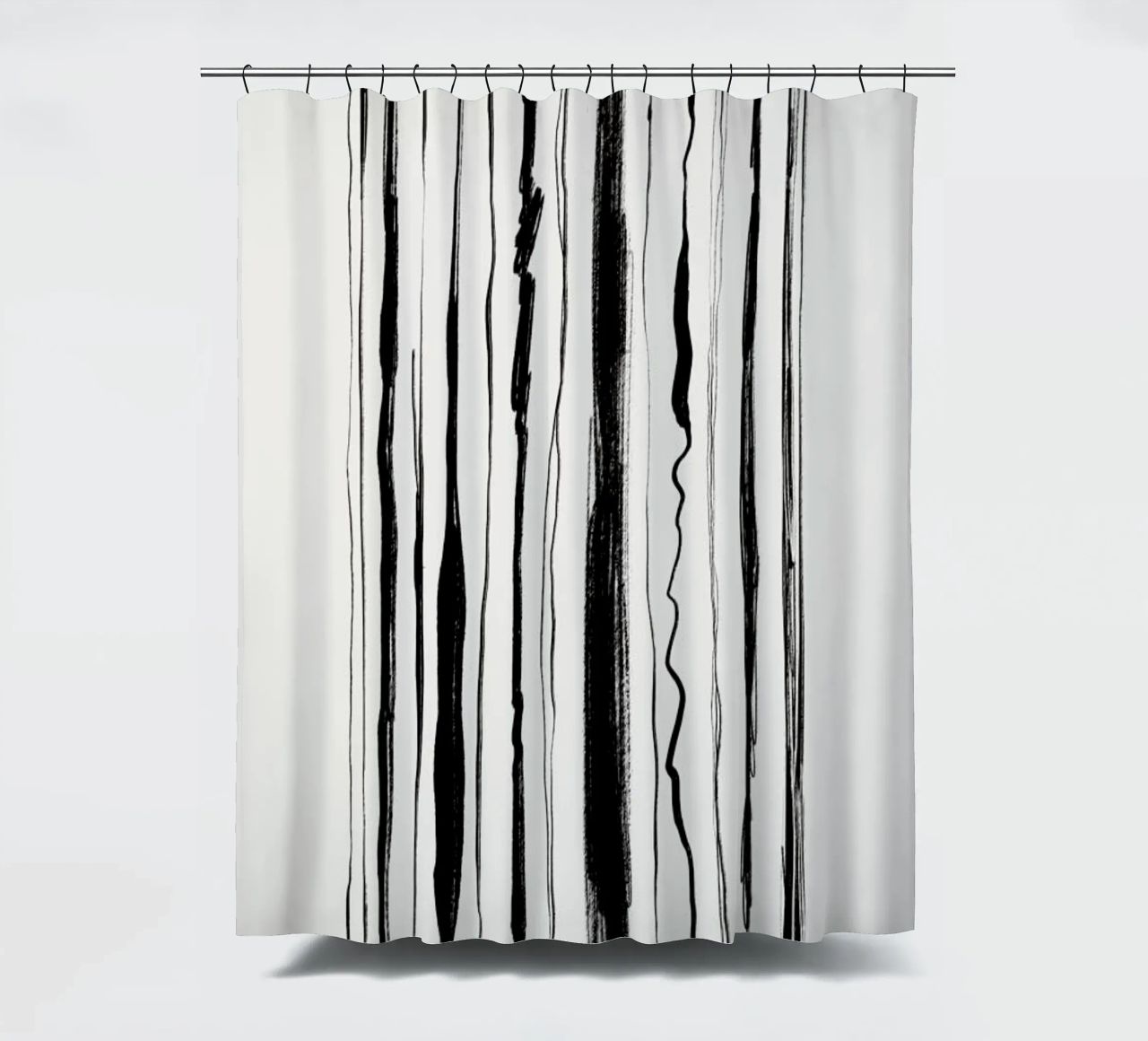 Abstraction 2 Duschvorhang von Graphite