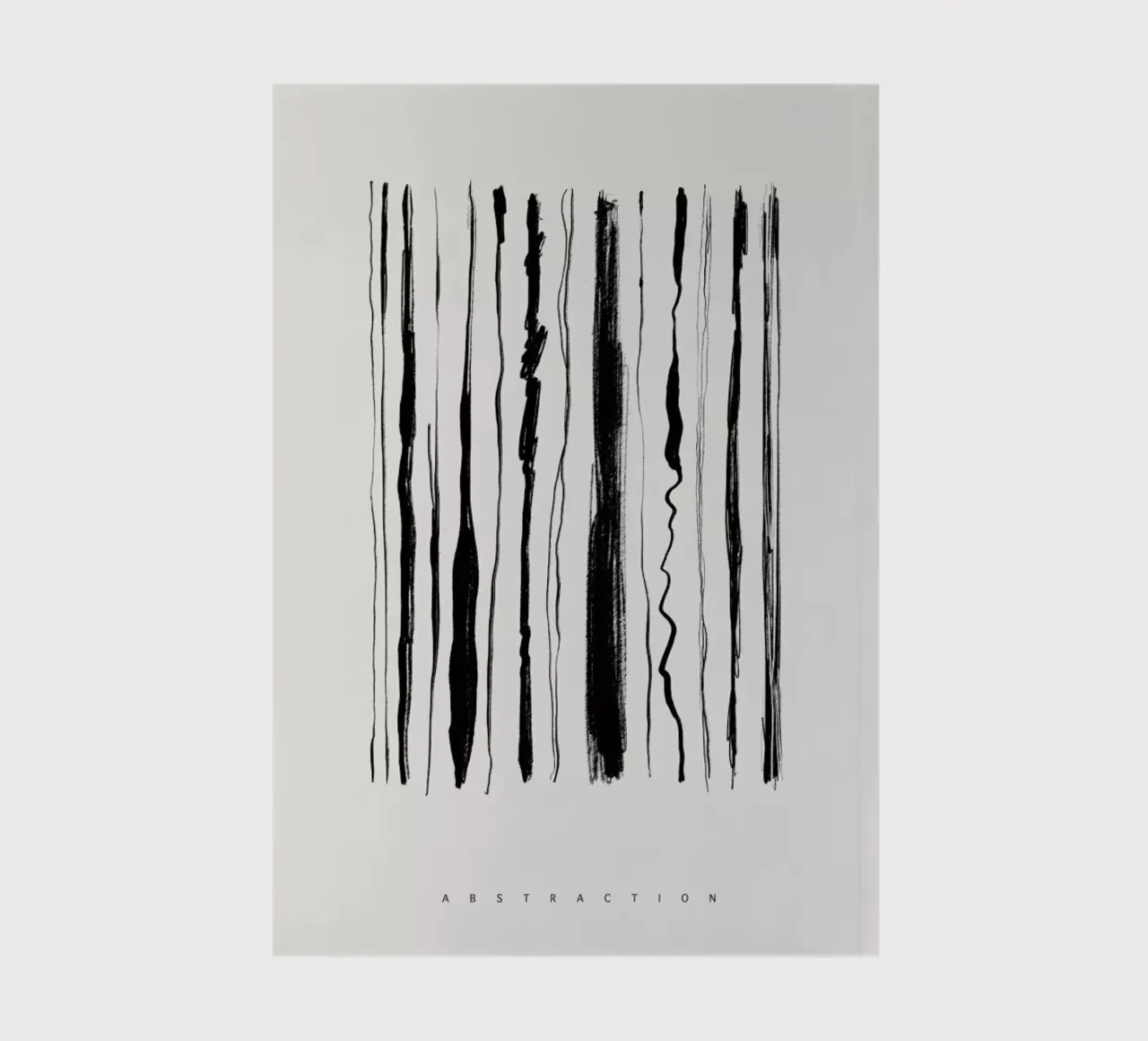 Abstraction 2 carnet de notes de Graphite