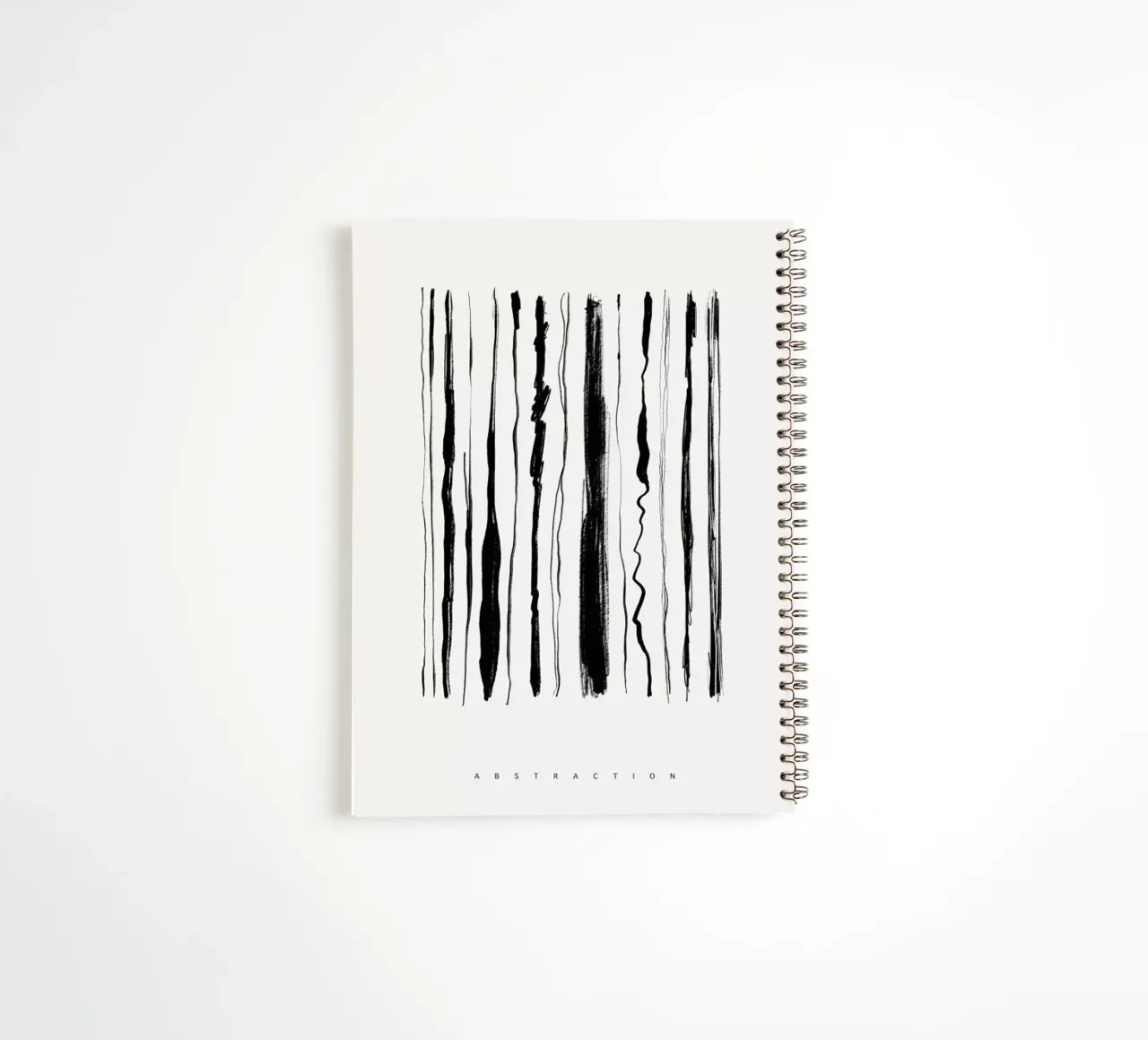 Abstraction 2 spiral notebook by Graphite