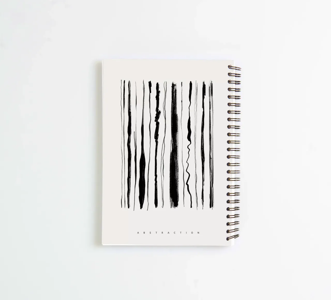 Abstraction 2 spiral notebook by Graphite
