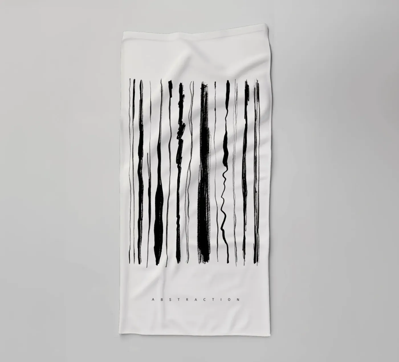 Abstraction 2 badhanddoek van Graphite