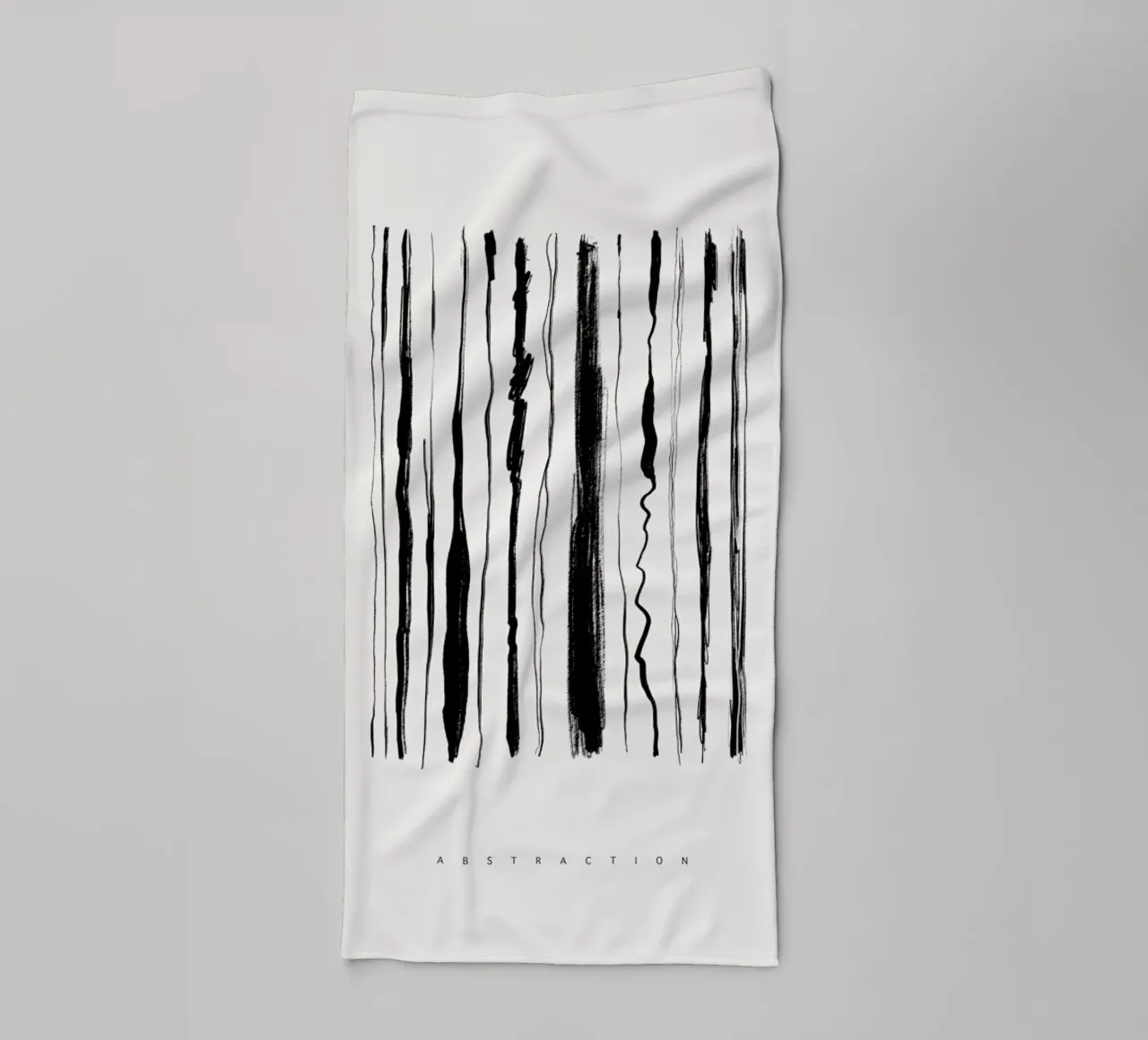 Abstraction 2 badhanddoek van Graphite