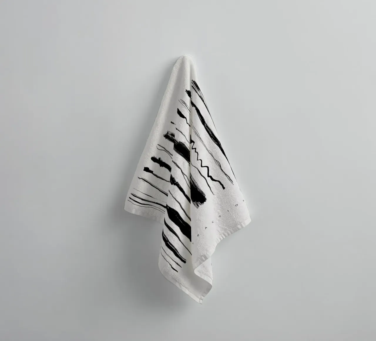Abstraction 2 badhanddoek van Graphite