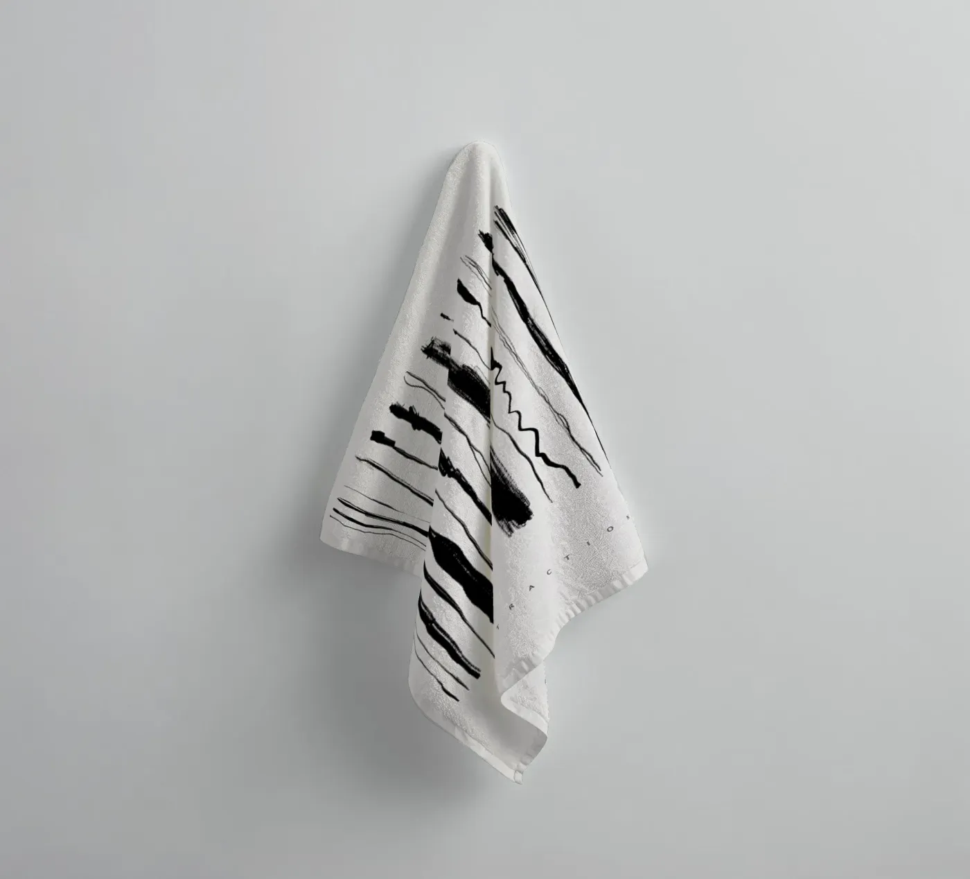 Abstraction 2 badhanddoek van Graphite