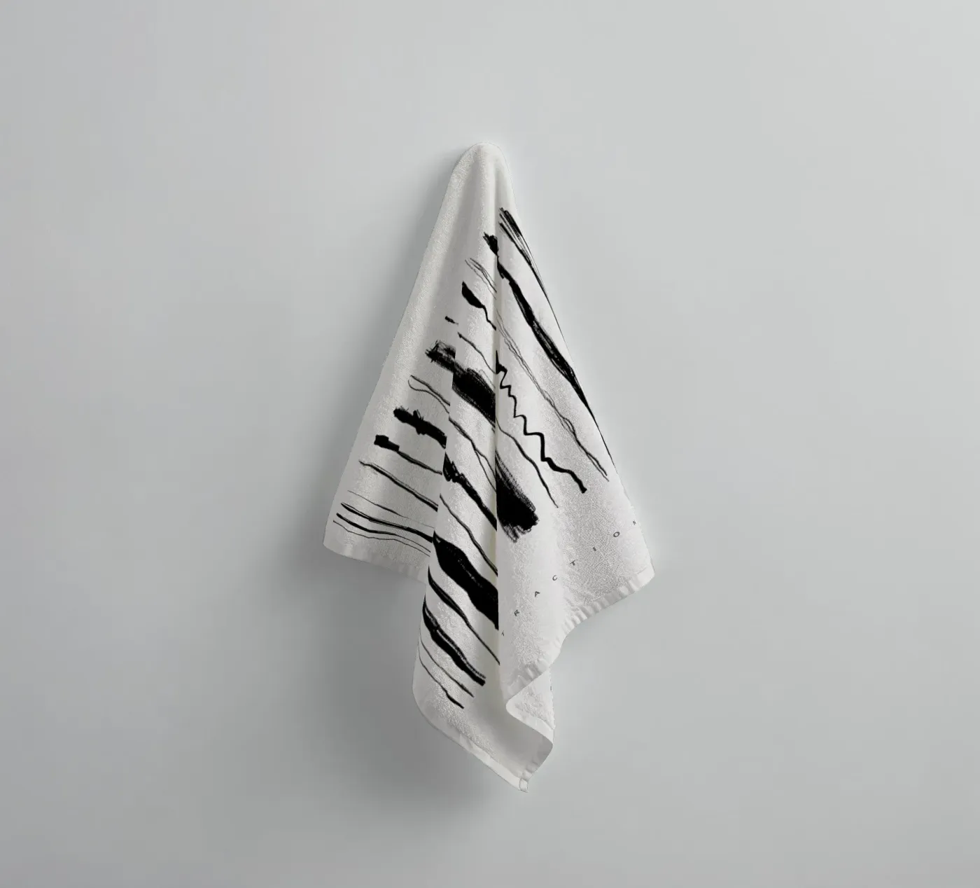 Abstraction 2 badhanddoek van Graphite
