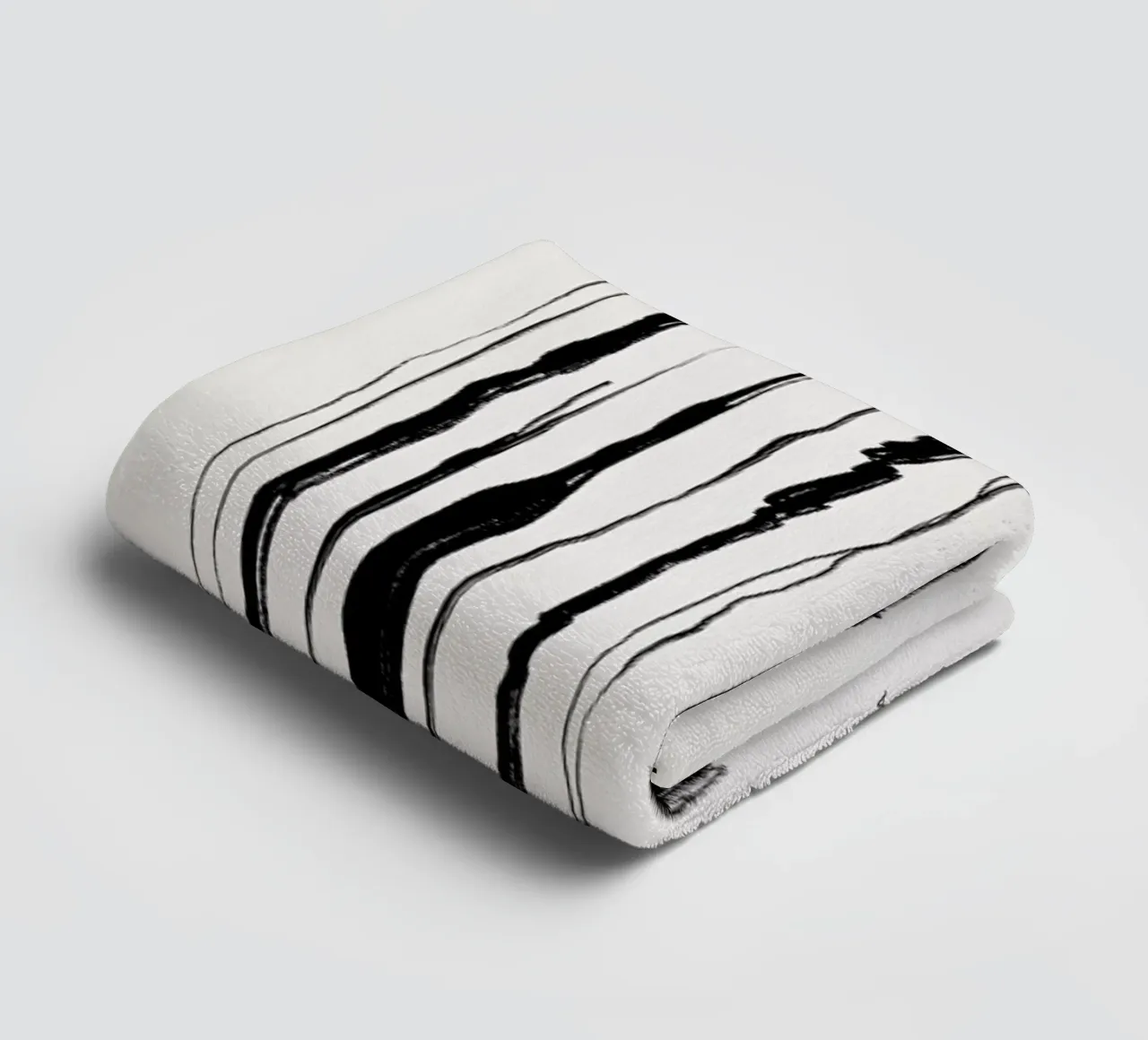 Abstraction 2 asciugamano da bagno da Graphite