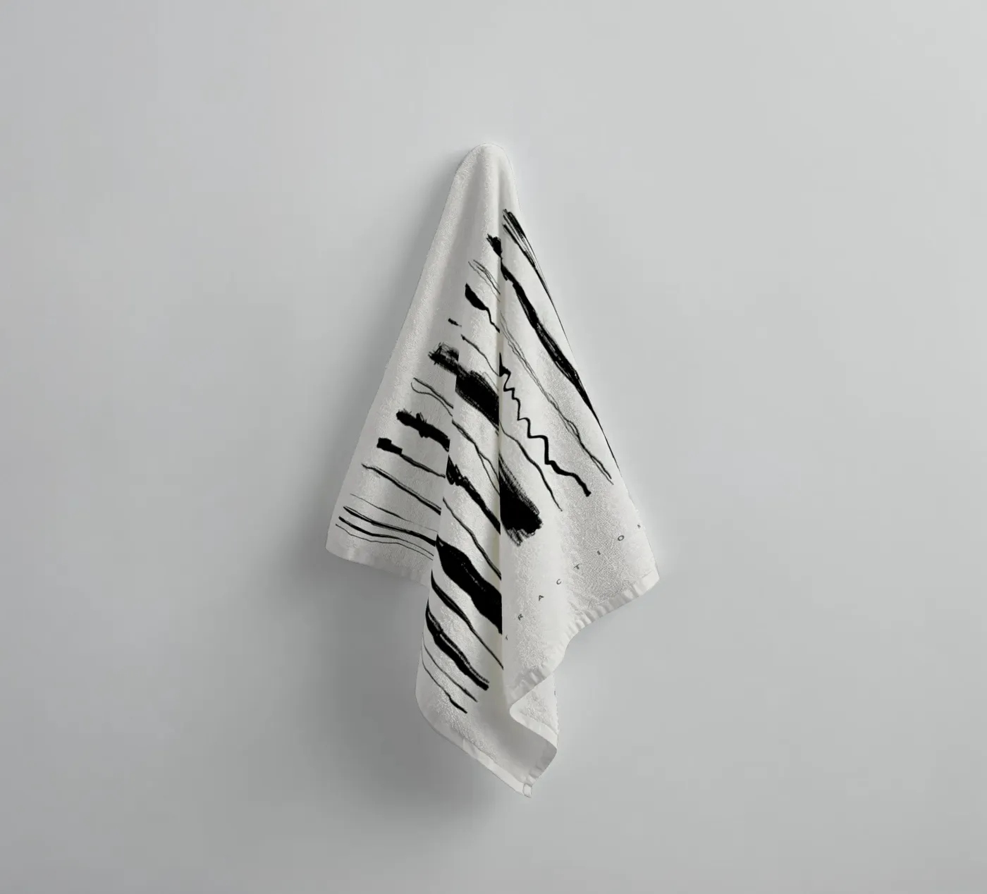 Abstraction 2 badhanddoek van Graphite