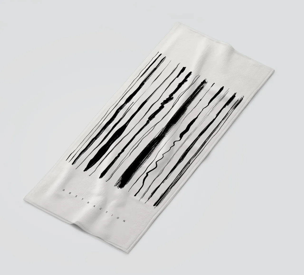 Abstraction 2 beach towel by Graphite