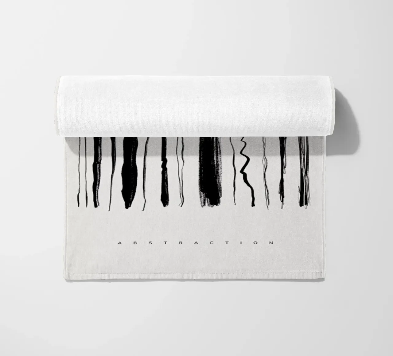 Abstraction 2 beach towel by Graphite