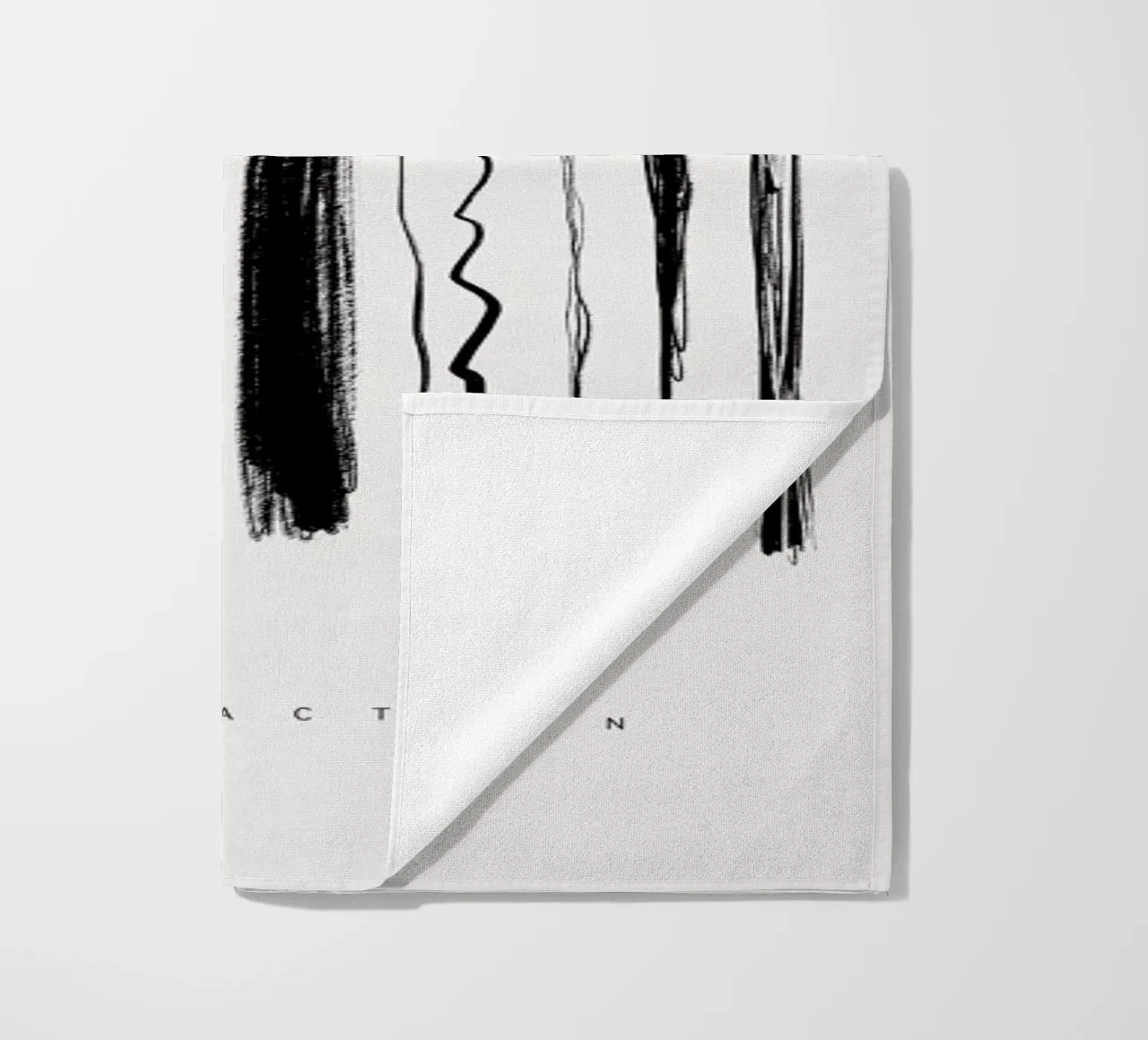 Abstraction 2 beach towel by Graphite