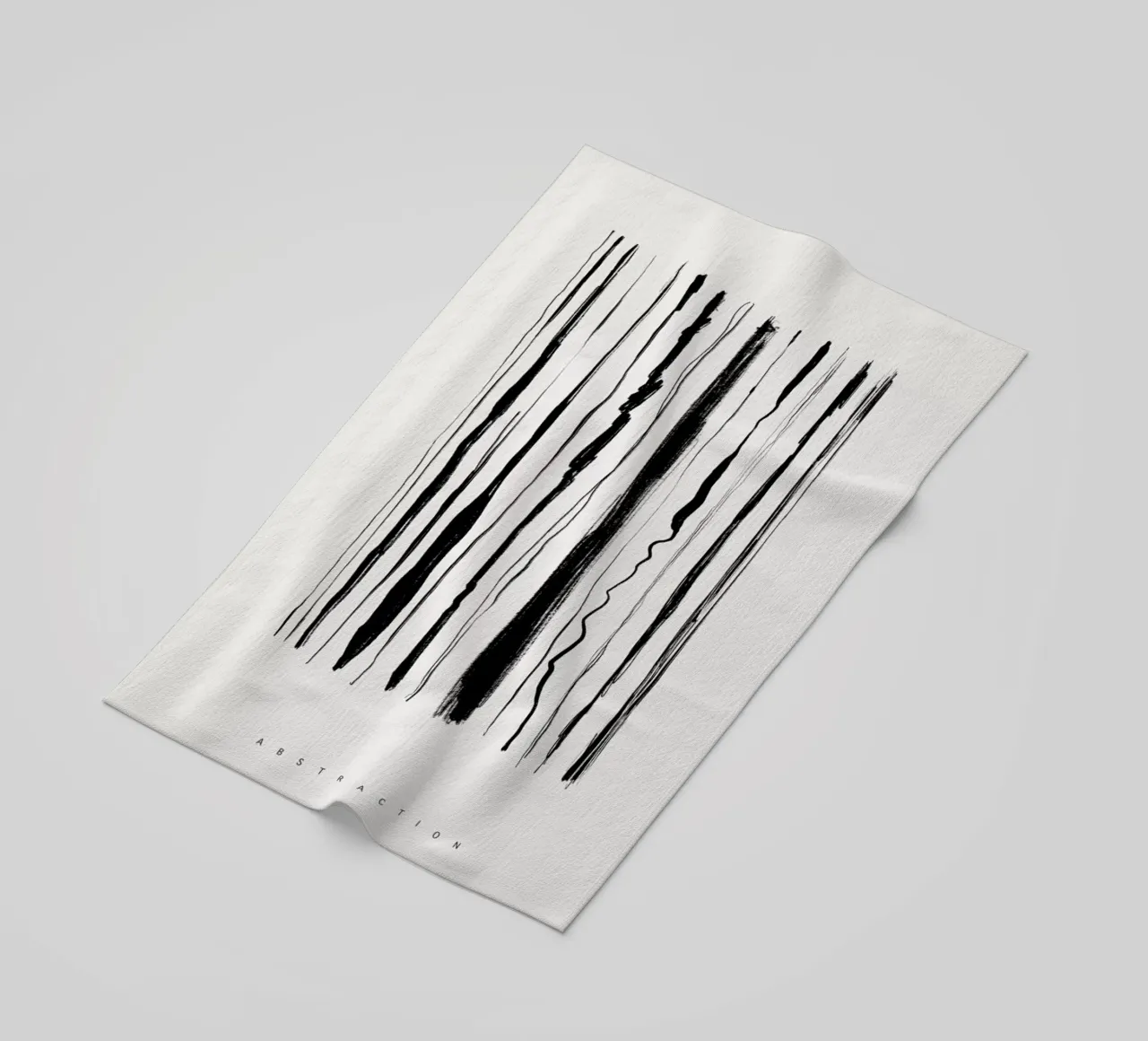Abstraction 2 beach towel by Graphite