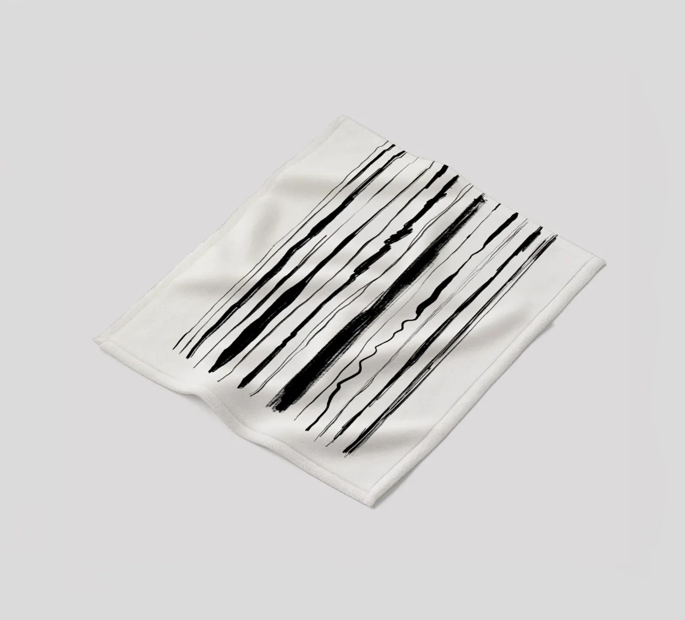 Abstraction 2 fleecedeken van Graphite