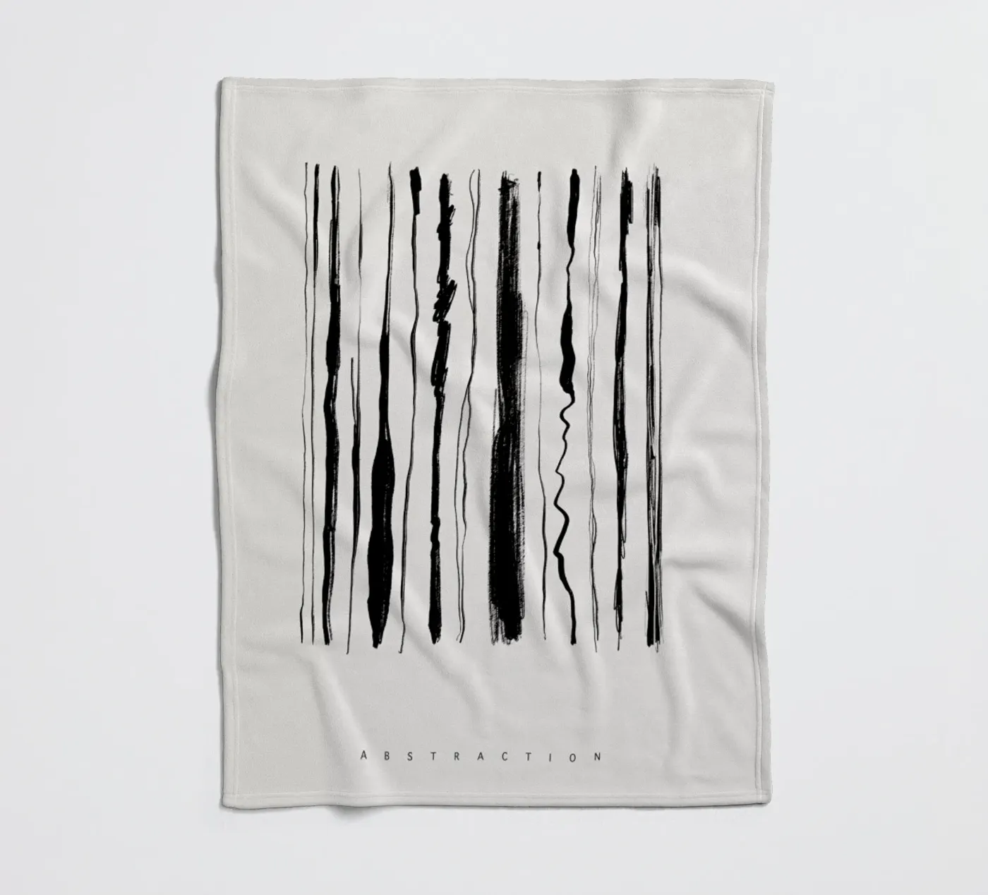 Abstraction 2 fleecedeken van Graphite