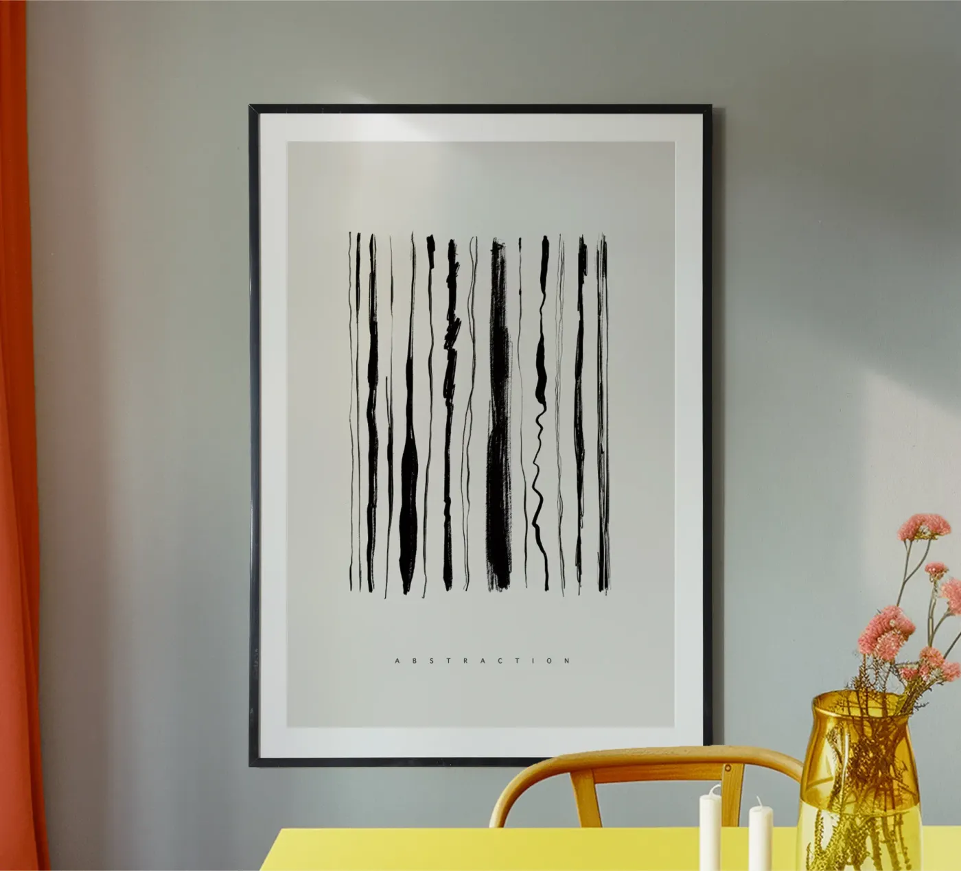 Abstraction 2 poster van Graphite