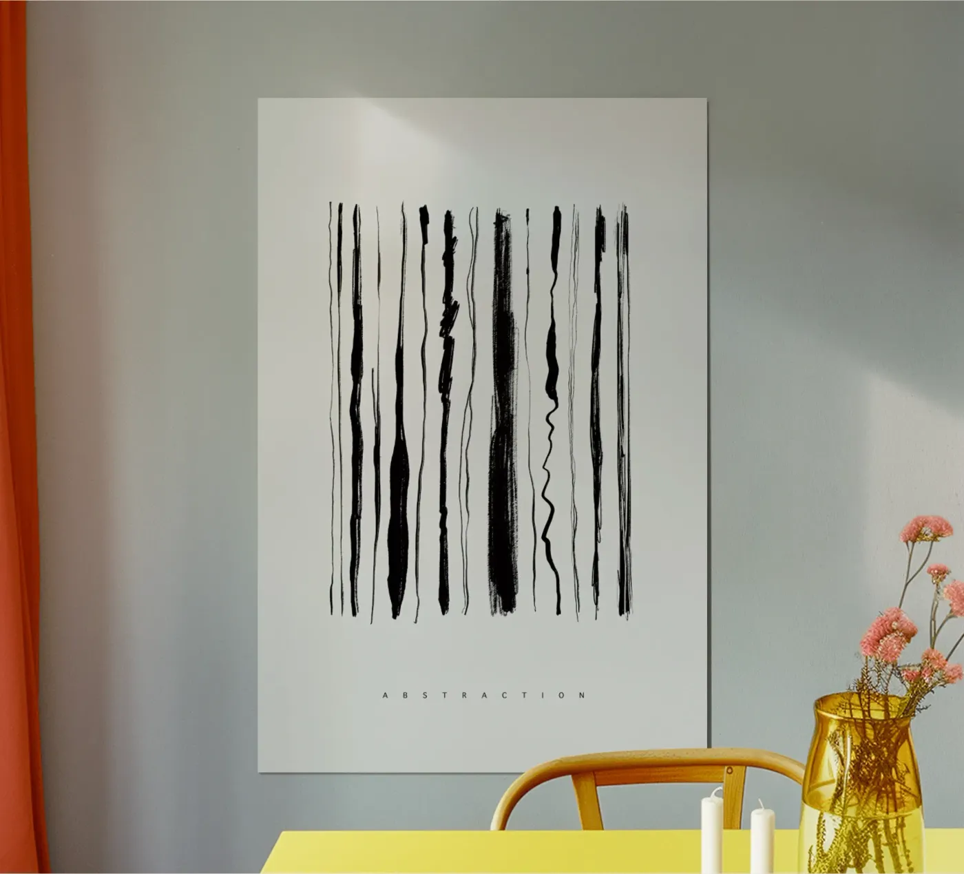 Abstraction 2 poster van Graphite