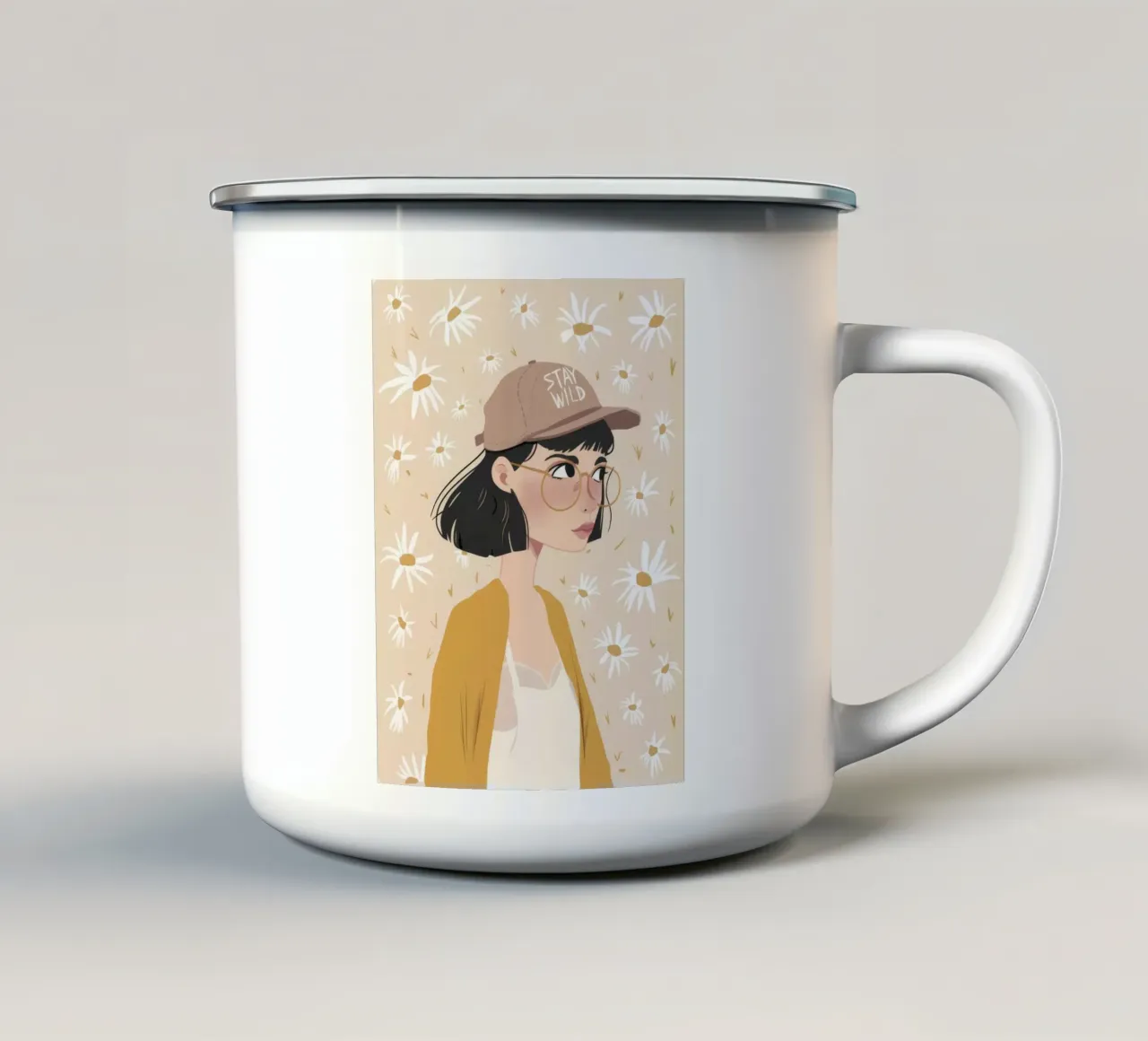 Gazer à étoile douce mug en émail de Arcane Shade
