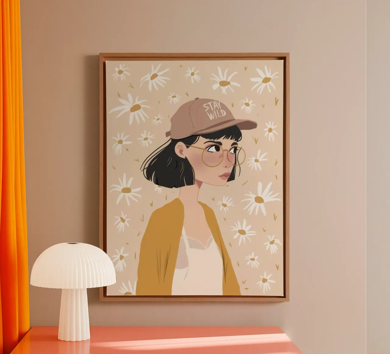 Soft Star Gazer Leinwand von Arcane Shade