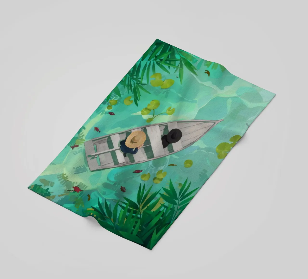 Pagaiare in paradiso telo mare da Arcane Shade