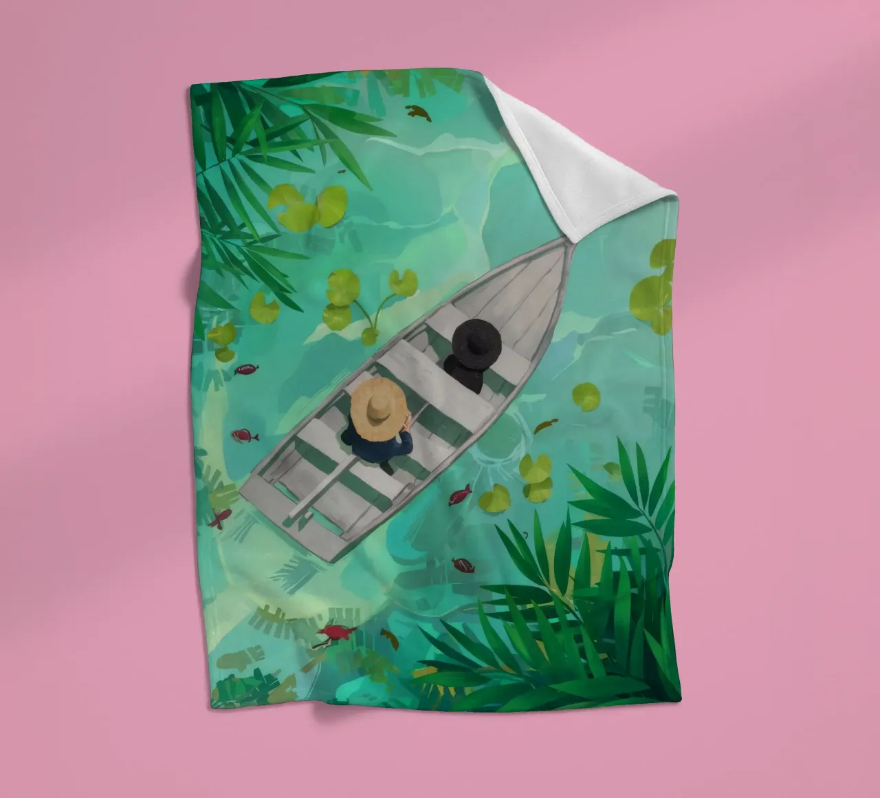 Pagaiare in paradiso coperta in pile da Arcane Shade
