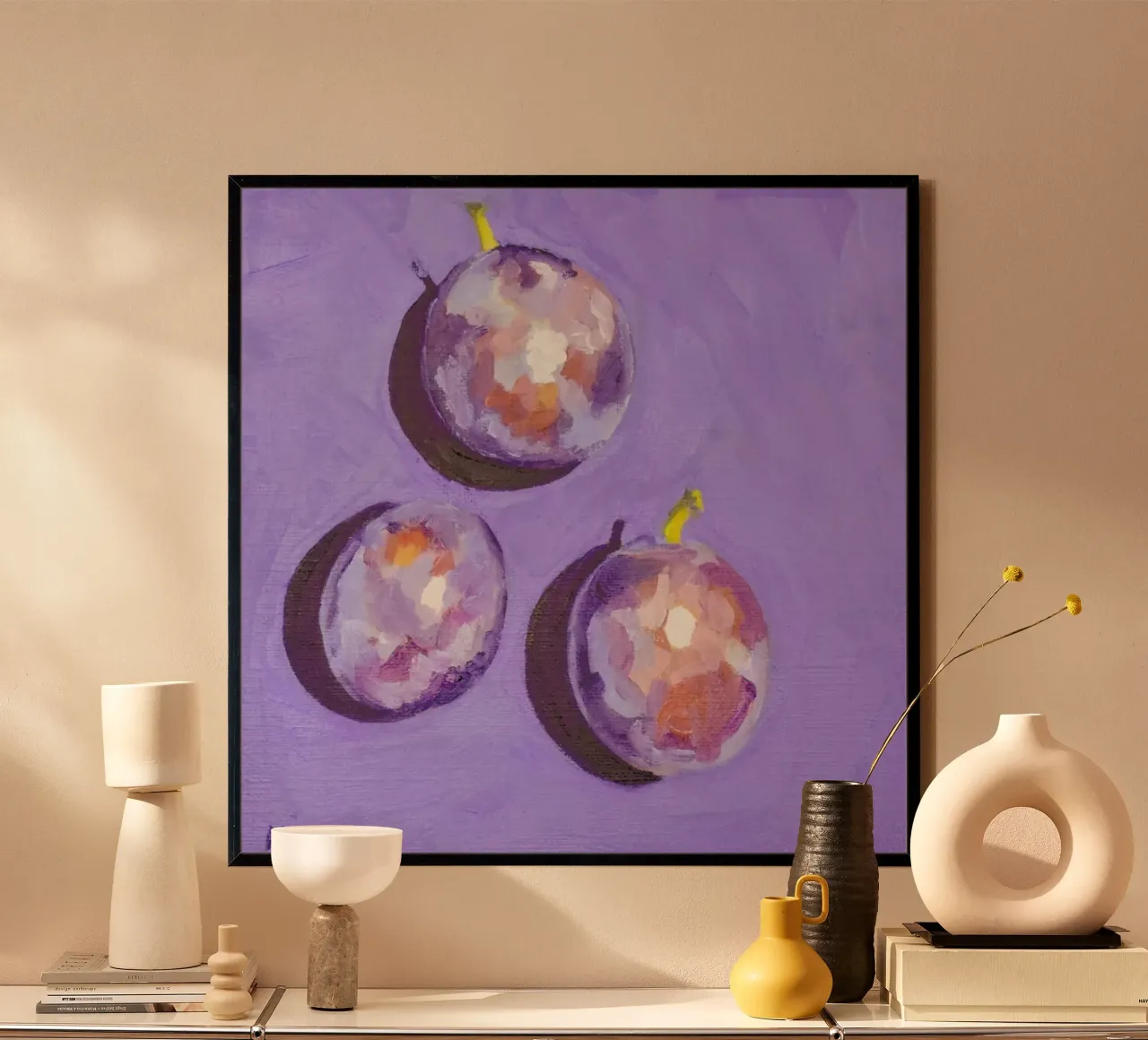 Plums poster by Miche Watkins