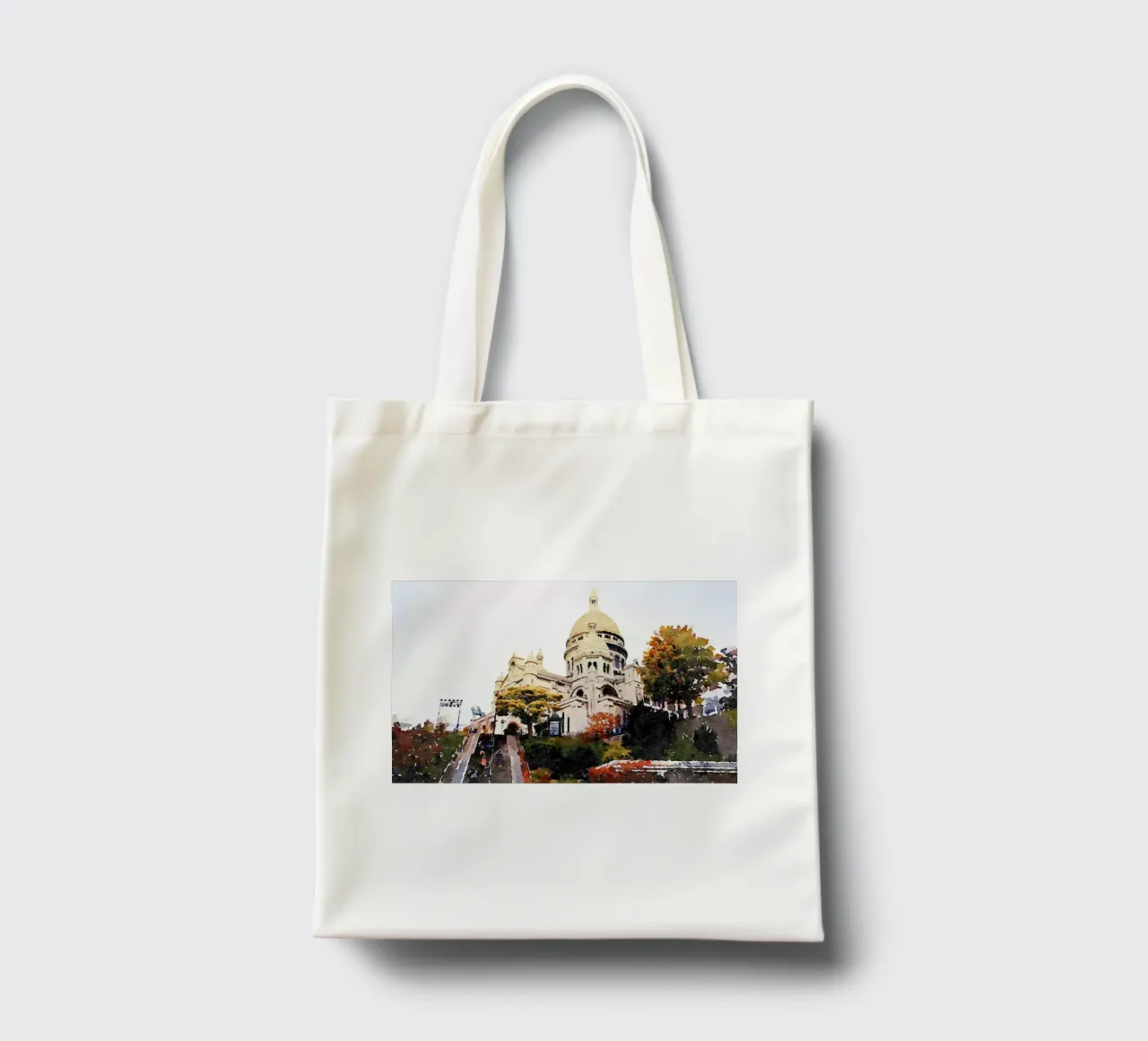 Paris Jutebeutel von Massimo Frascogna